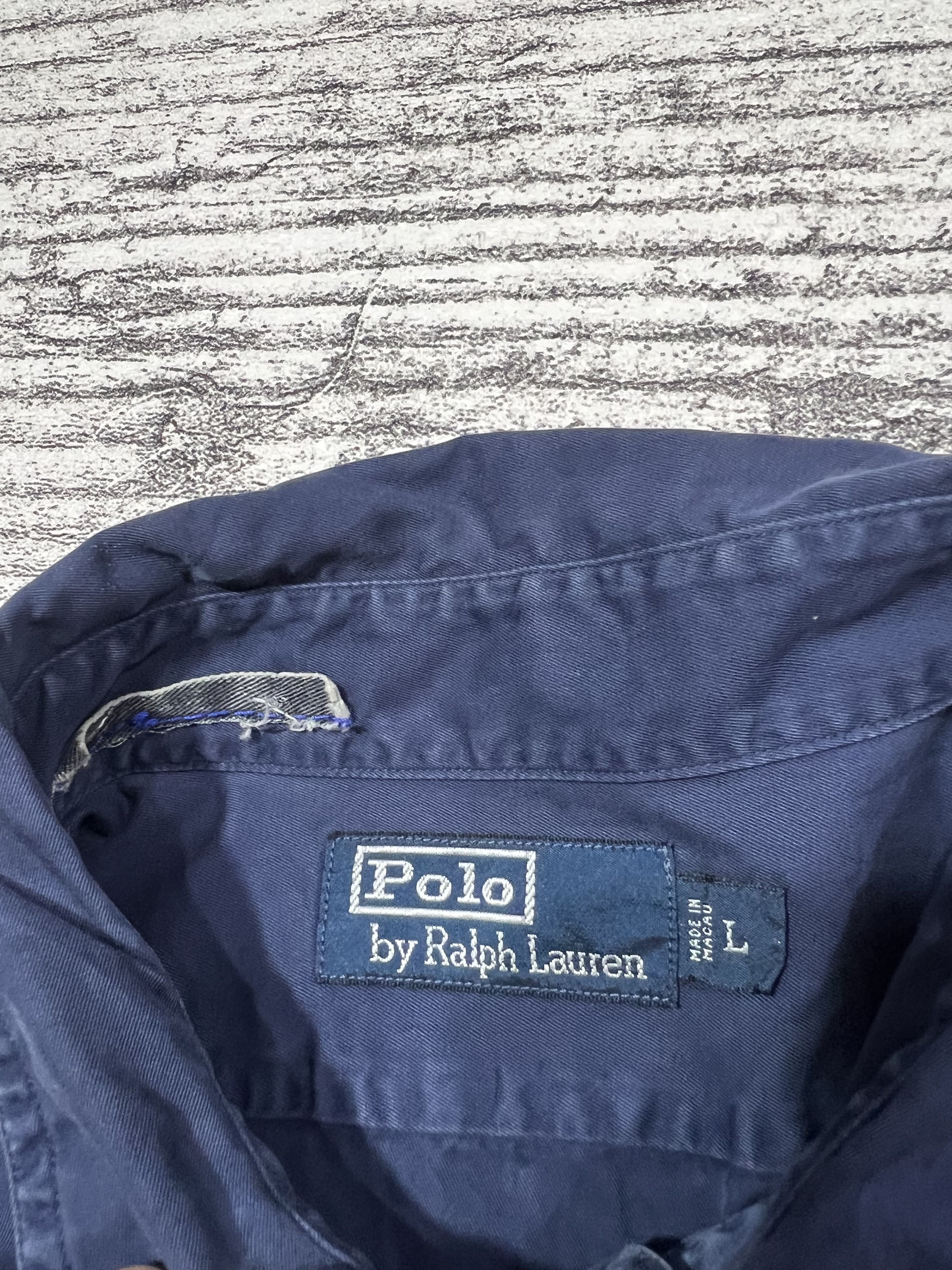 Polo Ralph Lauren 2000s Polo Ralph Lauren Rrl Cloud Buster Work Shirt y2k Size US L / EU 52-54 / 3 - 7 Thumbnail