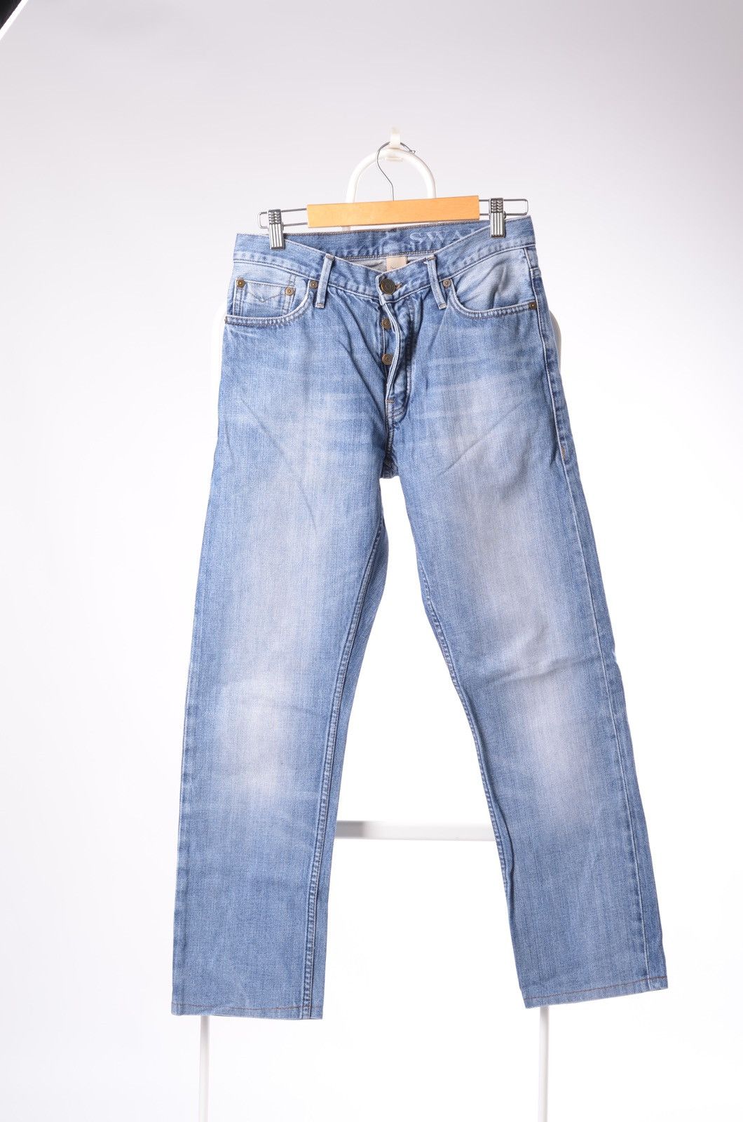 Burberry Burberry Brit Cropped Denim Jeans Pants sz 28 Size US 28 / EU 44 - 3 Thumbnail