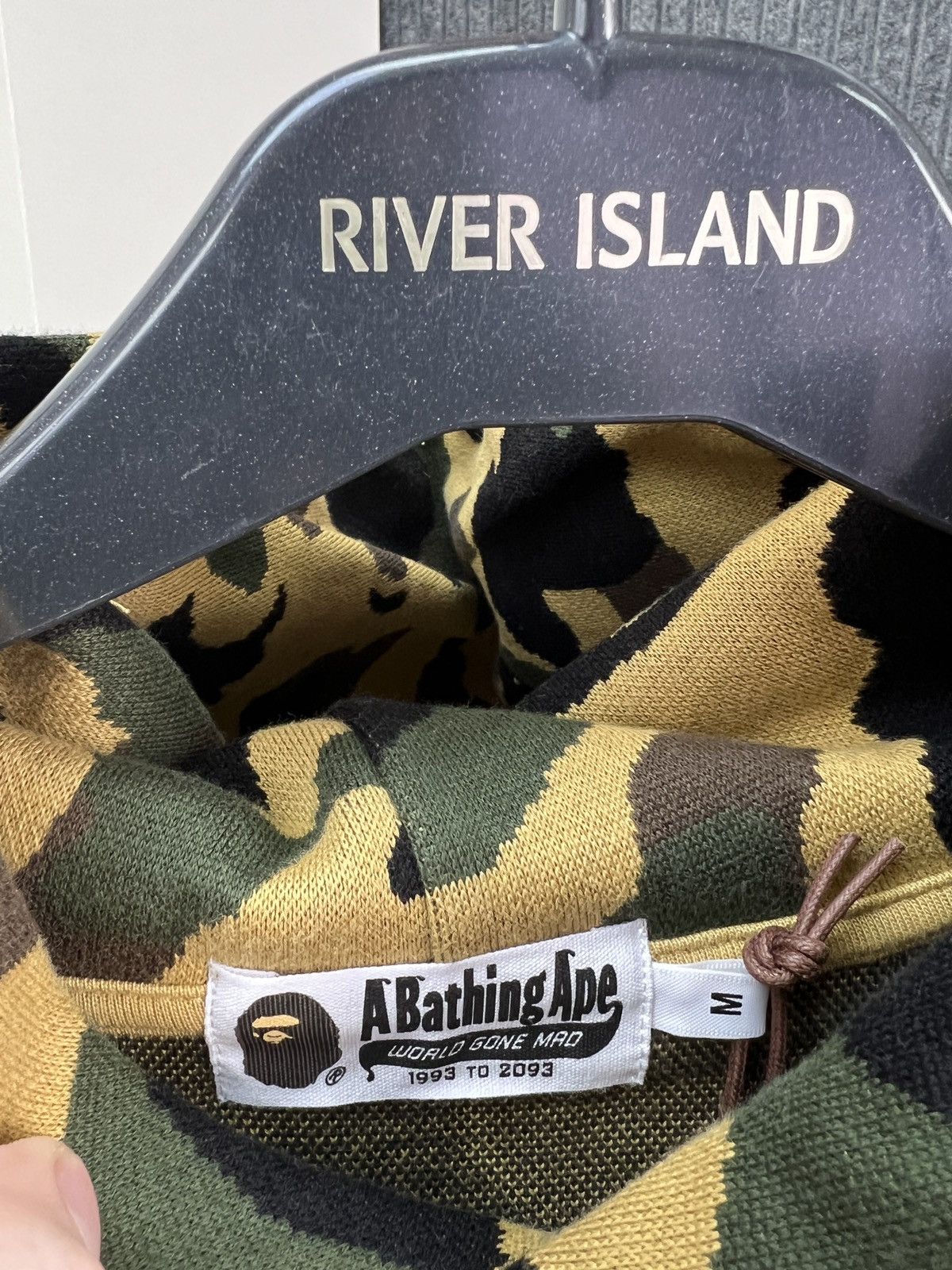 Bape A BATHING APE 1ST CAMO JACQUARD ONE POINT RELAXED FIT HOODIE Size US M / EU 48-50 / 2 - 4 Thumbnail