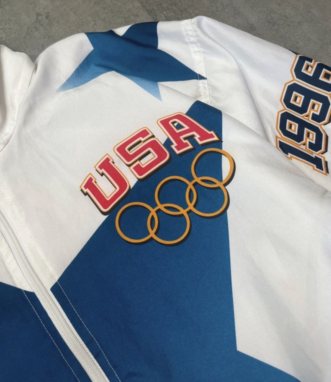 Champion Vintage 1996 USA Olympic Team Champion Jacket Size L Atlanta Size US L / EU 52-54 / 3 - 4 Thumbnail