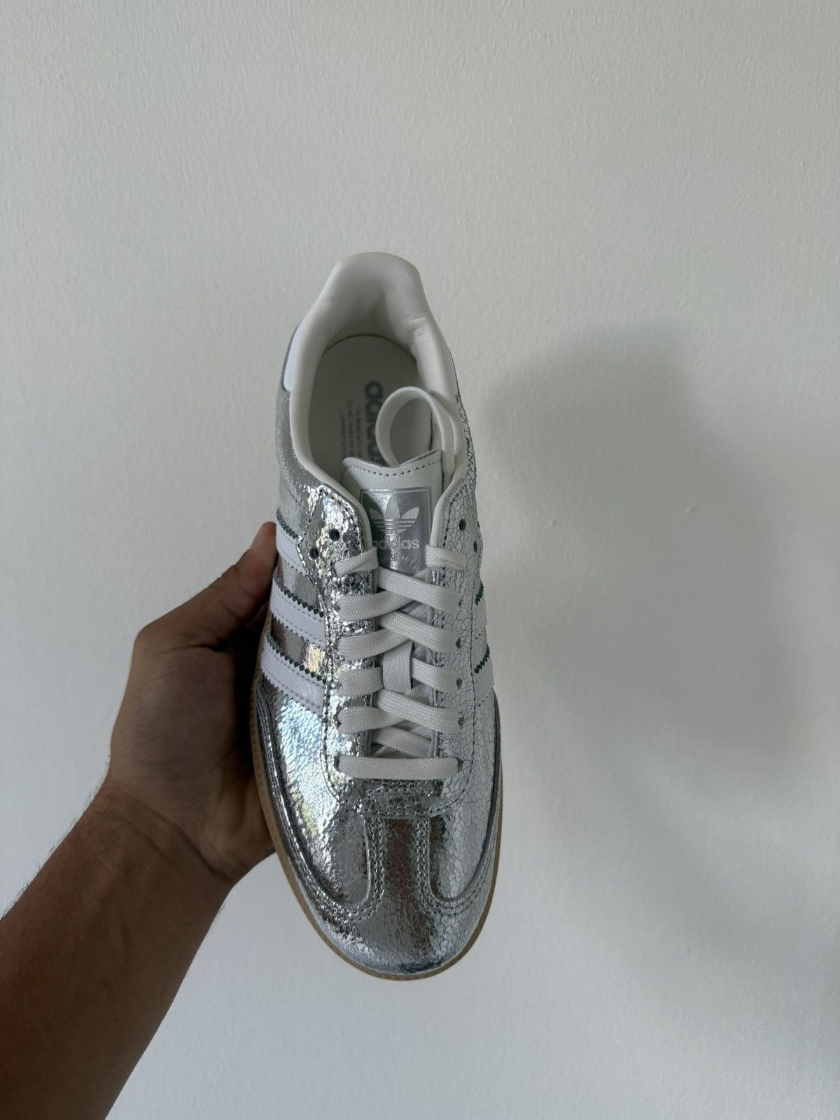 Adidas Adidas Samba OG – Silver Metallic – Size EU 39 1/3 US7.5W Size US 9 / IT 39 - 3 Thumbnail