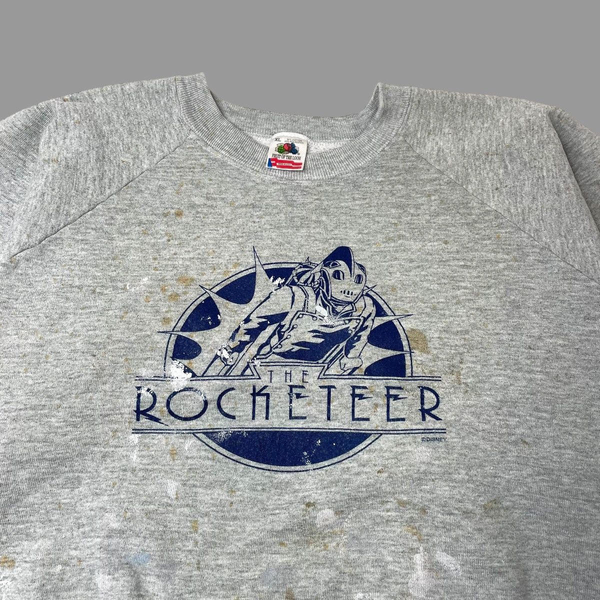 Vintage Vintage 90s rocketeer movie sweatshirt Size US L / EU 52-54 / 3 - 3 Thumbnail
