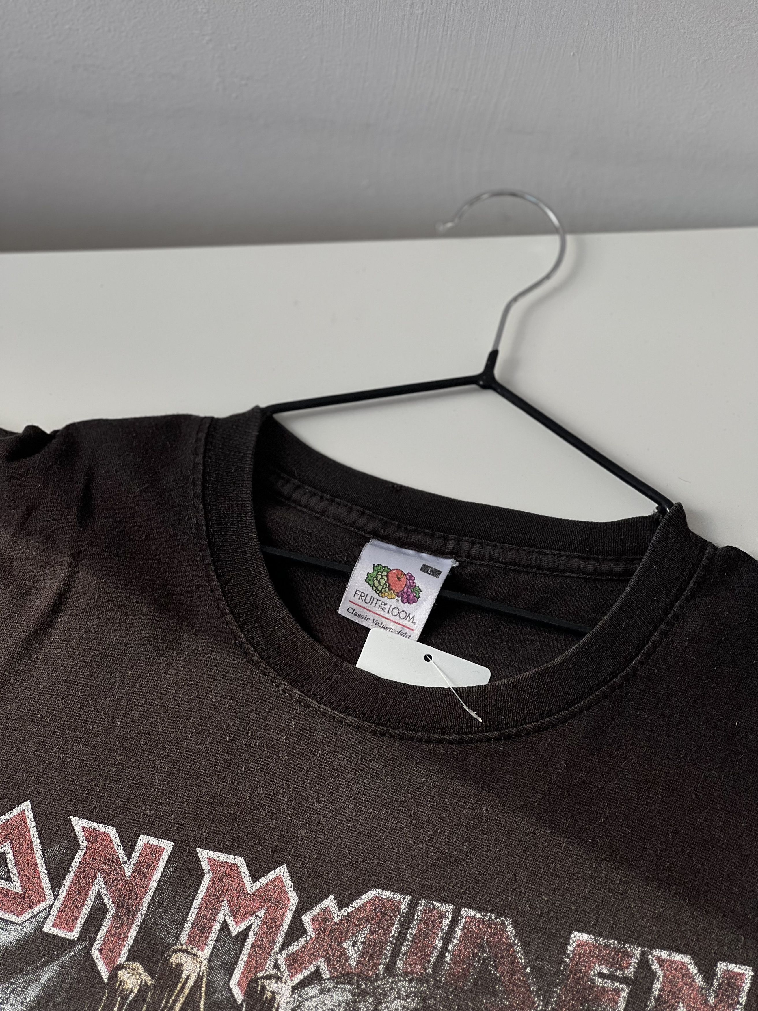 Fruit Of The Loom × Iron Maiden × Vintage Fruit of the Loom x Iron Maiden vintage t-shirt Size US L / EU 52-54 / 3 - 4 Thumbnail