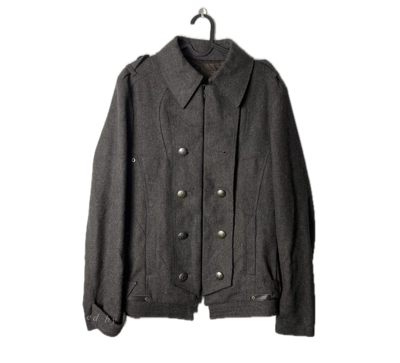 PPFM PPFM Napoleon wool jacket double zip vkei style | Grailed