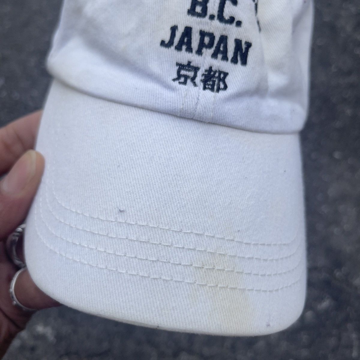 Billionaire Boys Club × Icecream × Vintage Thrashed BILLIONAIRE BOYS CLUB B.C. JAPAN Dad Hat Size ONE SIZE - 2 Thumbnail
