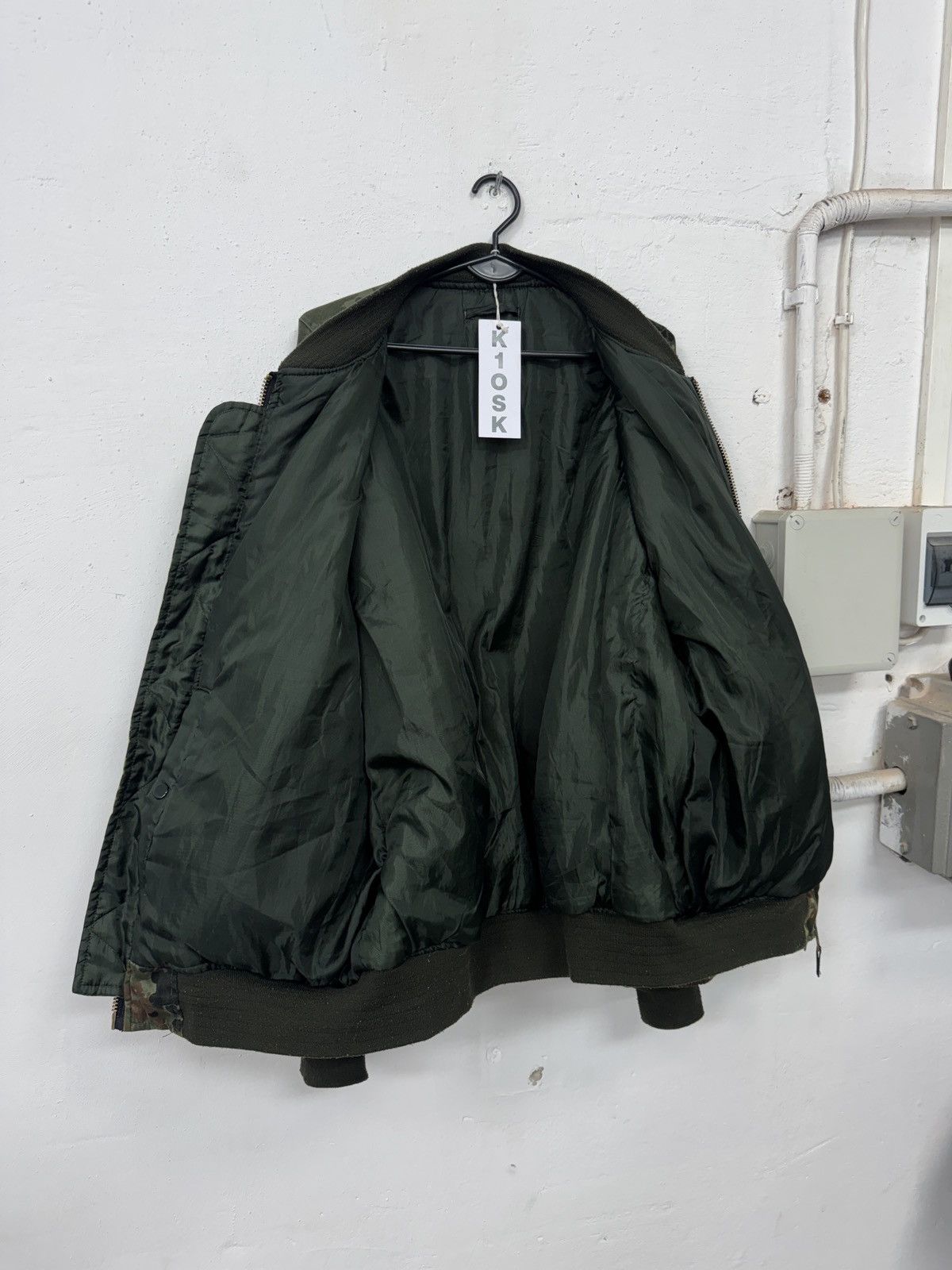 Vintage Vintage Avant Garde Opium y2k MA-1 Bomber Jacket Size US XXL / EU 58 / 5 - 8 Thumbnail