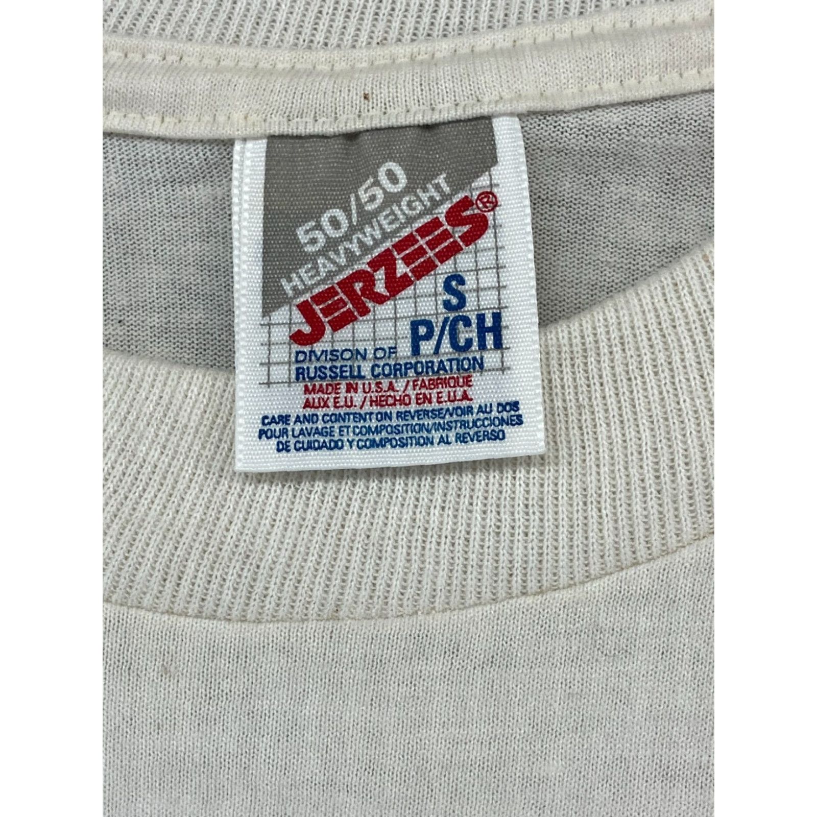 Vintage Vintage Joe Jackson Baseball T-Shirt Mens Small 90s Retro Sports USA White Size US S / EU 44-46 / 1 - 3 Thumbnail