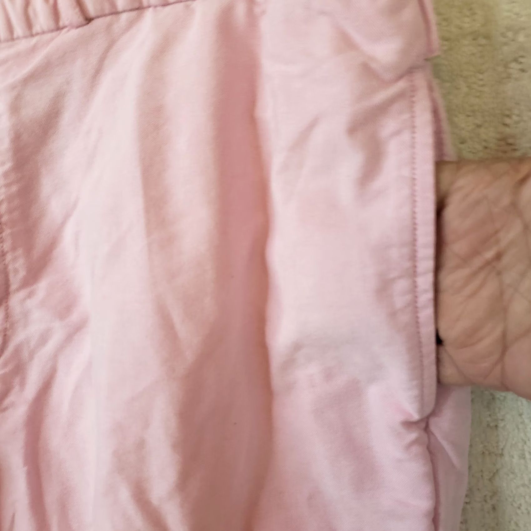Polo Ralph Lauren Polo Ralph Lauren Mens Chino Shorts Pink 40 11 Inseam 11 5-Pocket Birddog Logo Linen Look Lightweight Belted Classic Rise Mid-Blue? Actually Pink Size US L / EU 52-54 / 3 - 6 Thumbnail