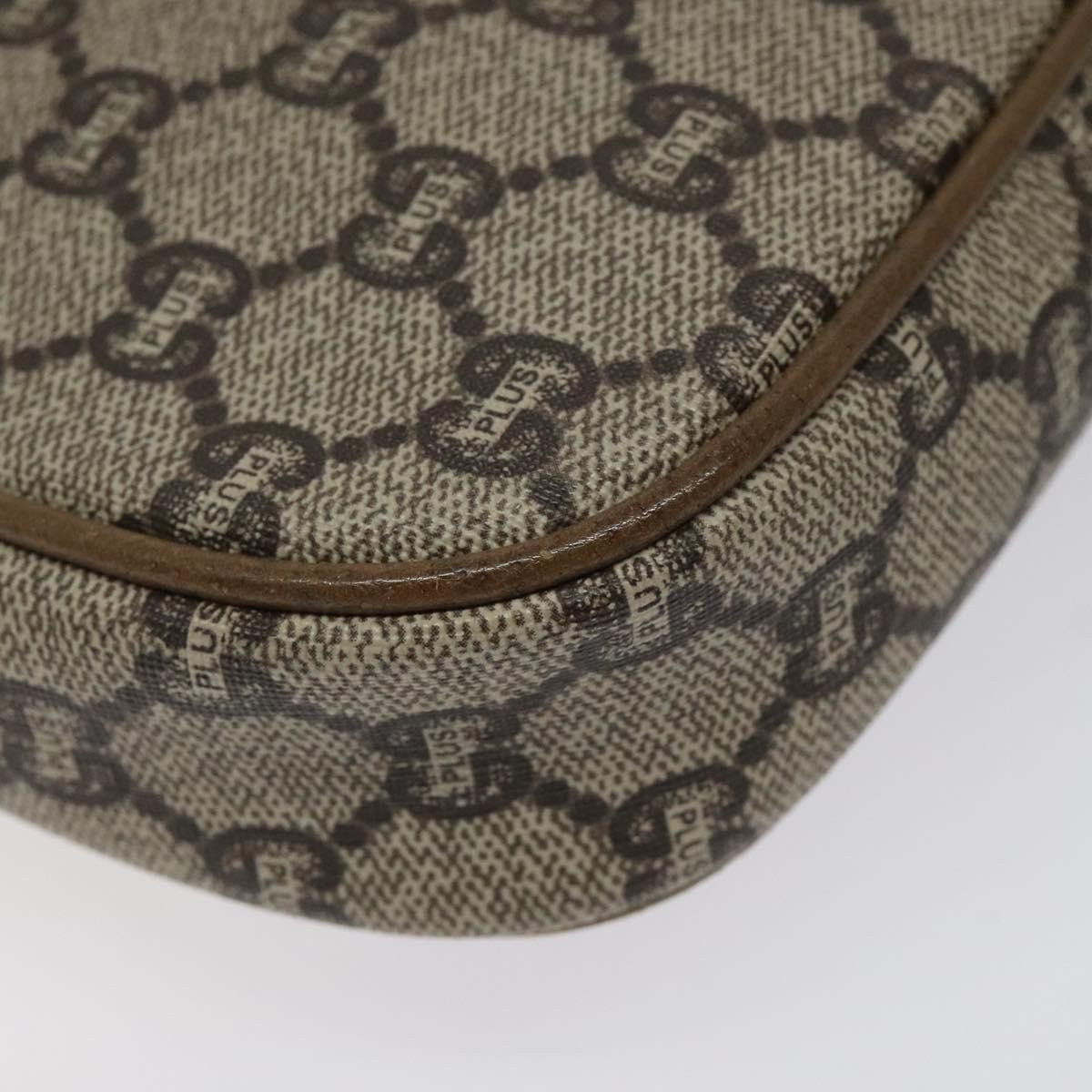 Gucci GUCCI GG Plus Supreme Shoulder Bag Pvc Leather Beige Gold Size ONE SIZE - 13 Thumbnail