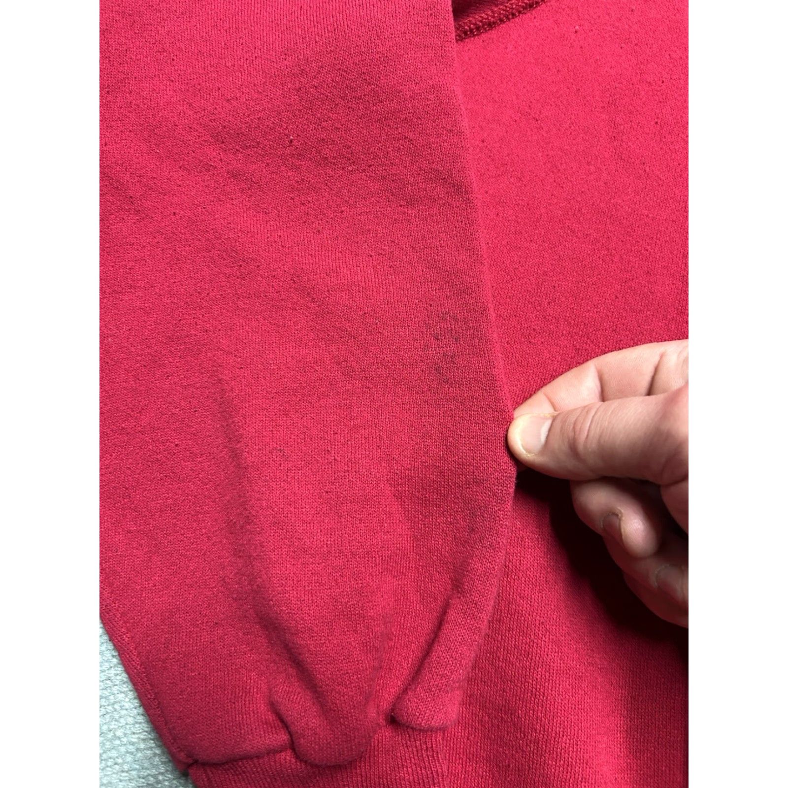 Vintage VINTAGE 80s Sweatshirt Crewneck Raglan Red Pullover Adult XL Men's Size US XL / EU 56 / 4 - 7 Thumbnail