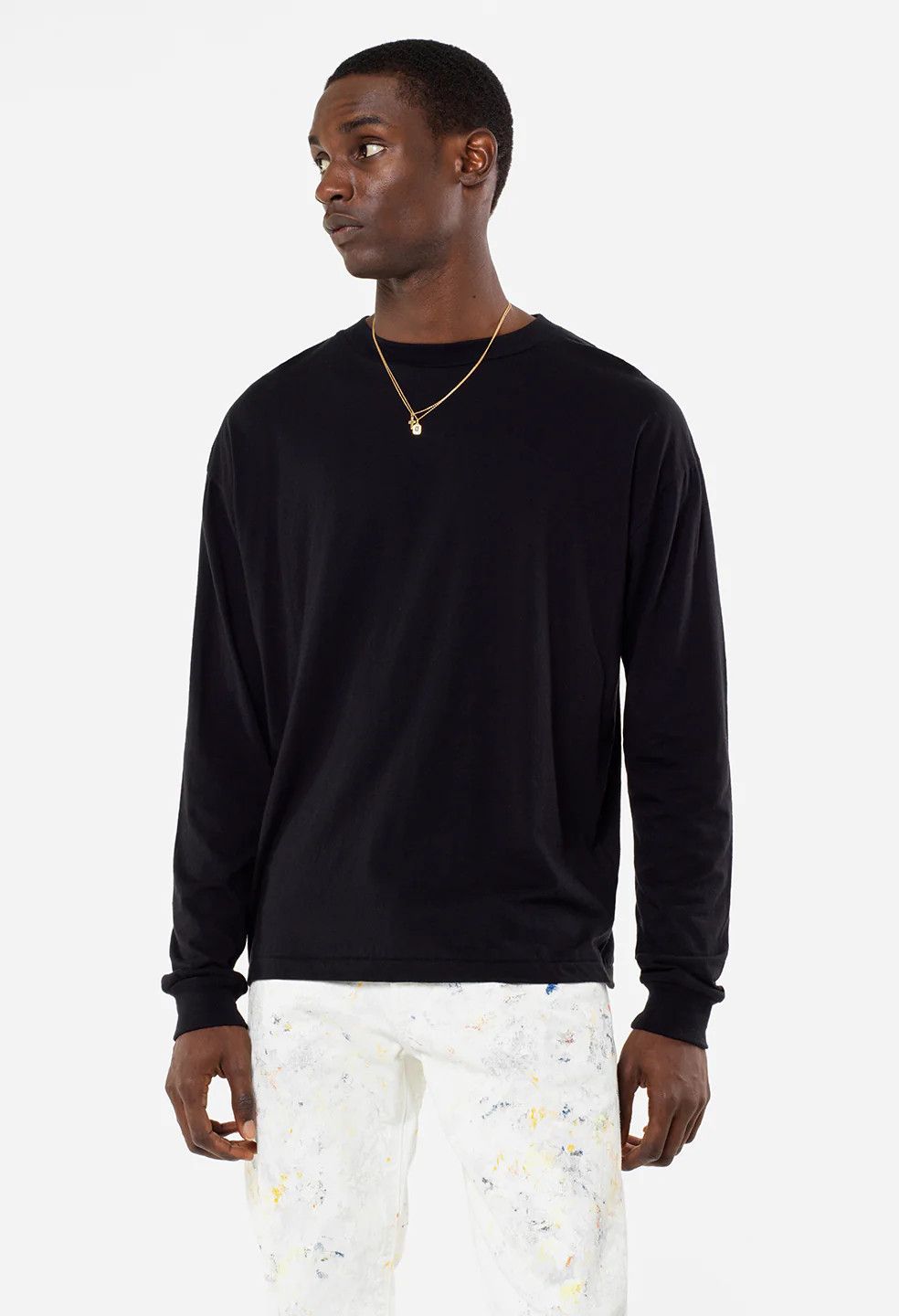 John Elliott Cotton Cashmire L/S Tee Size US S / EU 44-46 / 1 - 1 Thumbnail