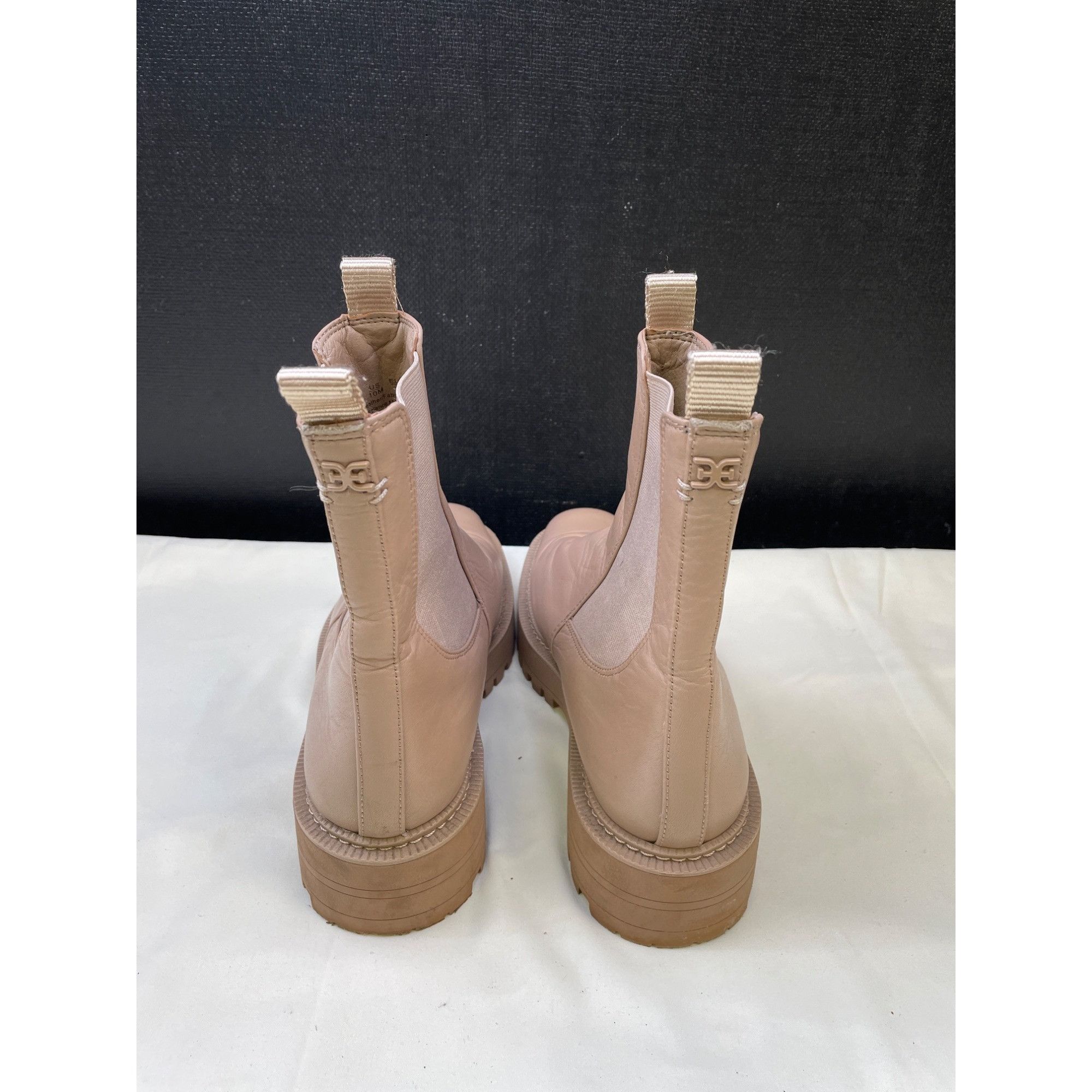 Sam Edelman Sam Edelman Women's Tan Leather Ankle Boots Size 10 SKU 5736 Size US 10 / IT 40 - 5 Thumbnail