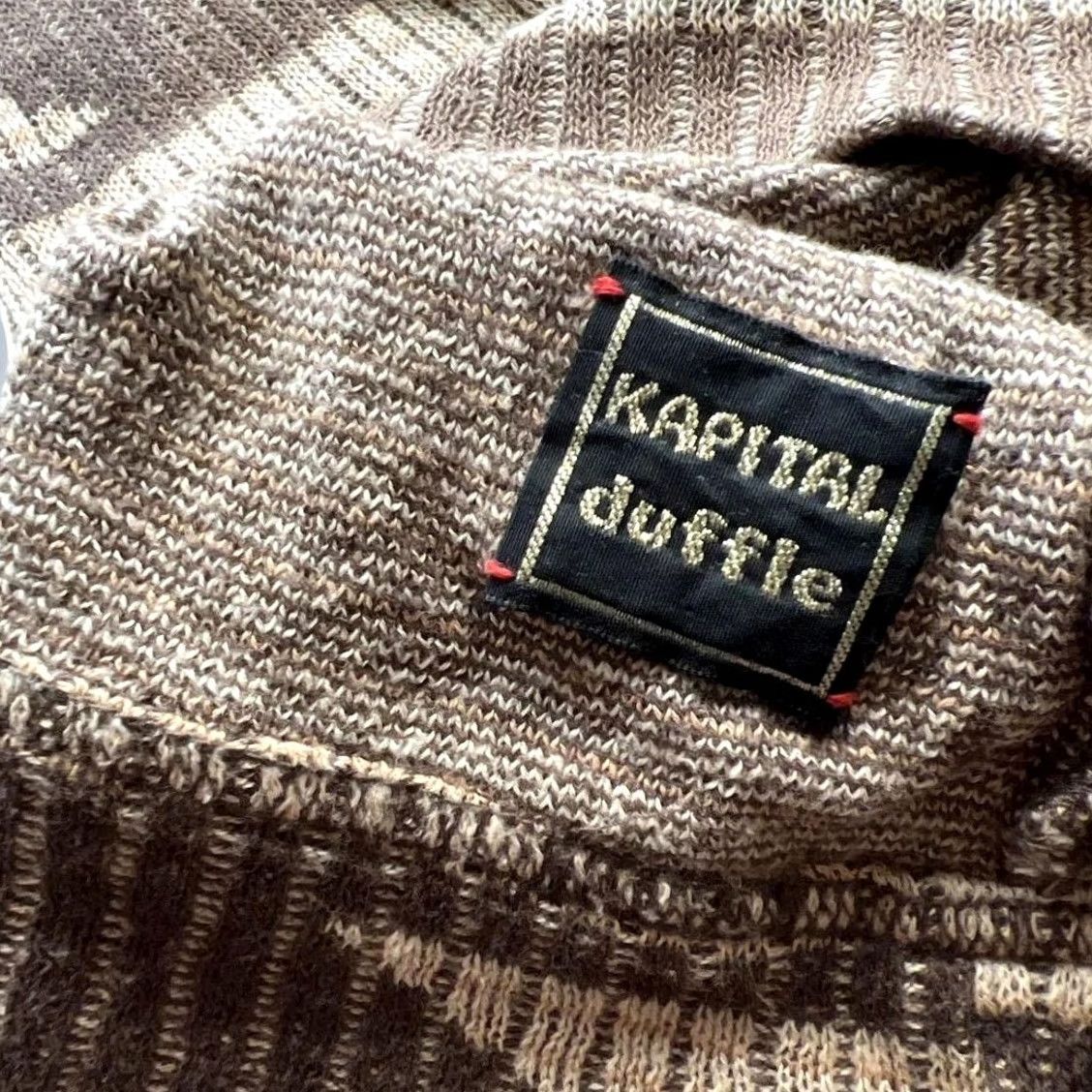 Kapital KAPITAL Beanie Knit Hat Khaki Multicolor Casual Ladies One Size Size ONE SIZE - 3 Thumbnail