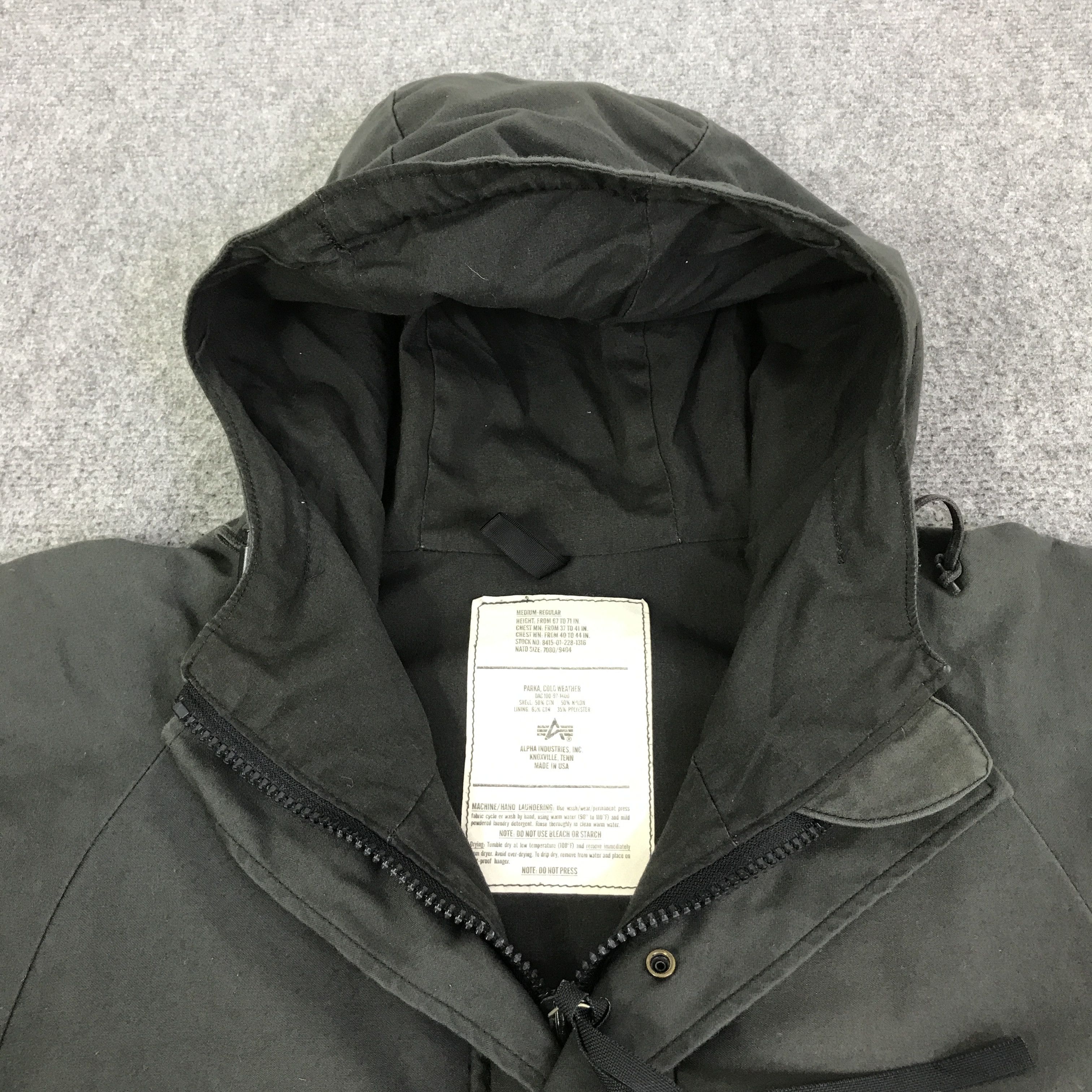 Alpha Industries ALPHA INDUSTRIES PARKAS HOODIES JACKET K77B21 Size US L / EU 52-54 / 3 - 7 Thumbnail