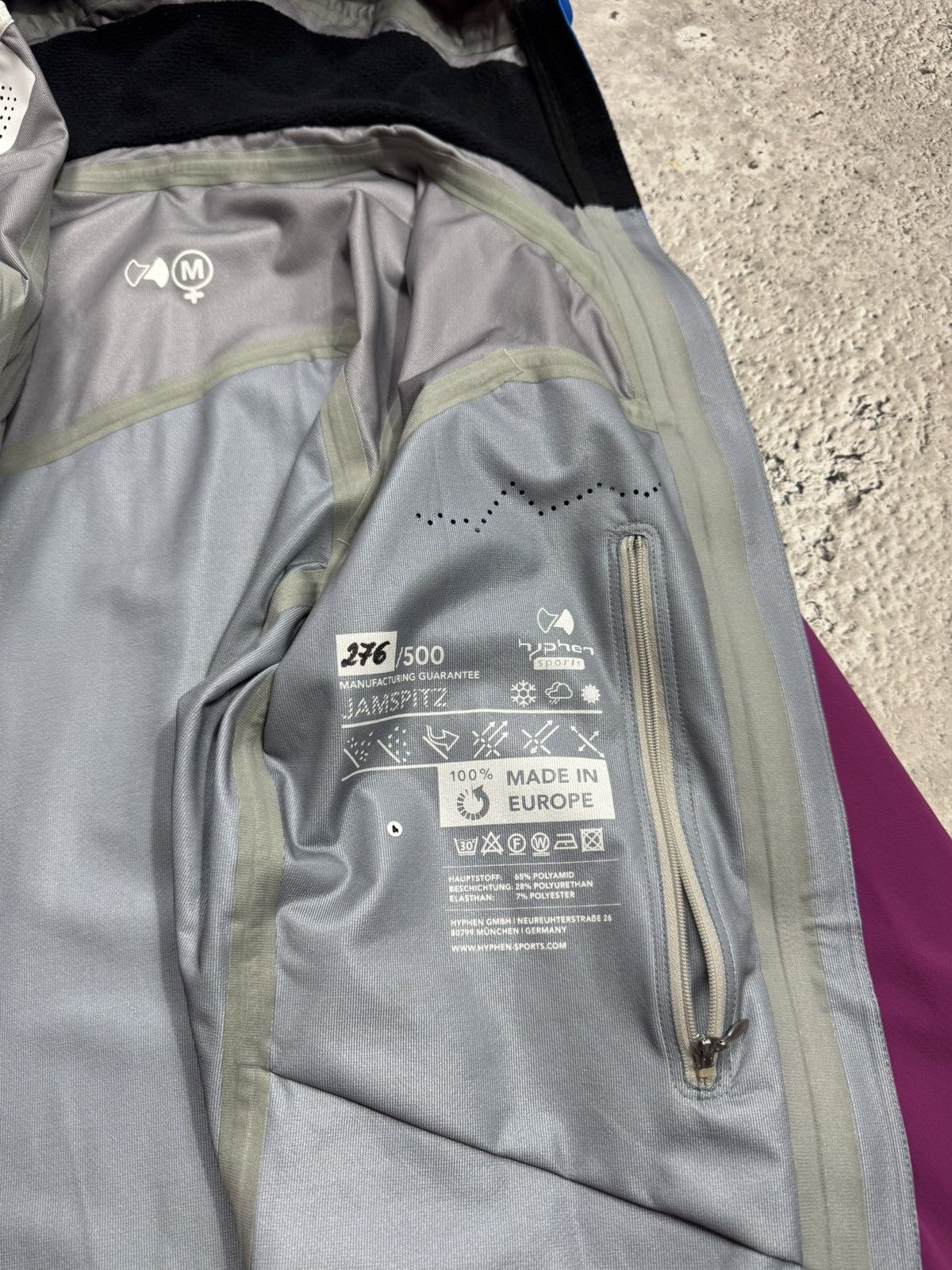 Other Hyphen Sports Women’s Outdoor Hooded Waterproof Shell Jacket Size M / US 6-8 / IT 42-44 - 12 Thumbnail