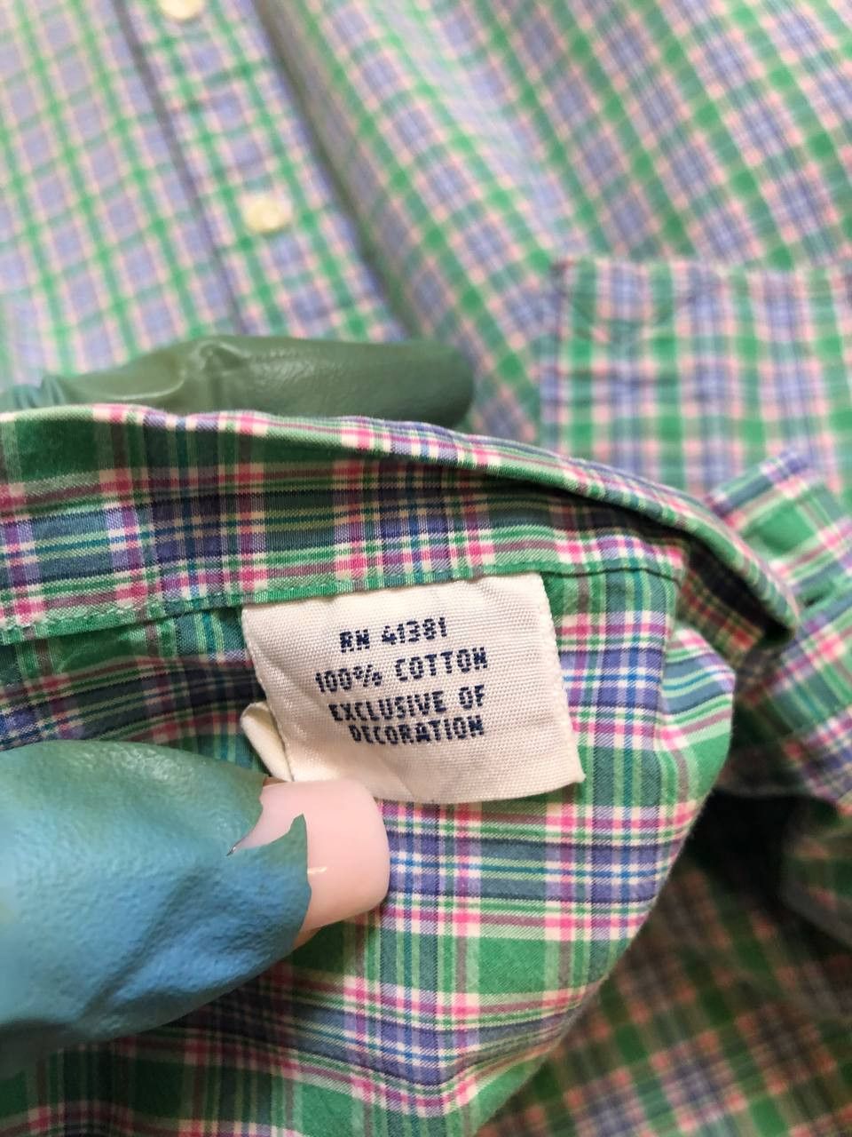 Polo Ralph Lauren Polo Ralph Lauren Vintage shirt for Man Man Long Size US XL / EU 56 / 4 - 8 Thumbnail