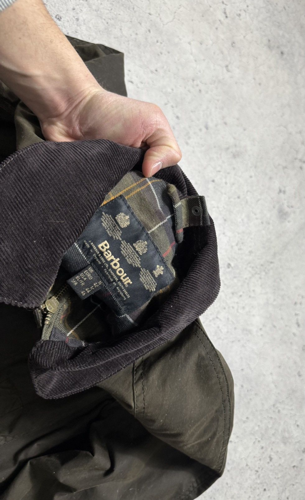Barbour Barbour Beadnell Waxed Wax Jacket Size UK 16 Size XL / US 12-14 / IT 48-50 - 10 Thumbnail