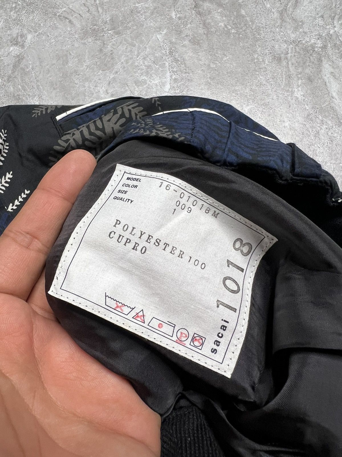 Sacai Sacai S/S 17 Printed Trouser Size US 30 / EU 46 - 9 Thumbnail