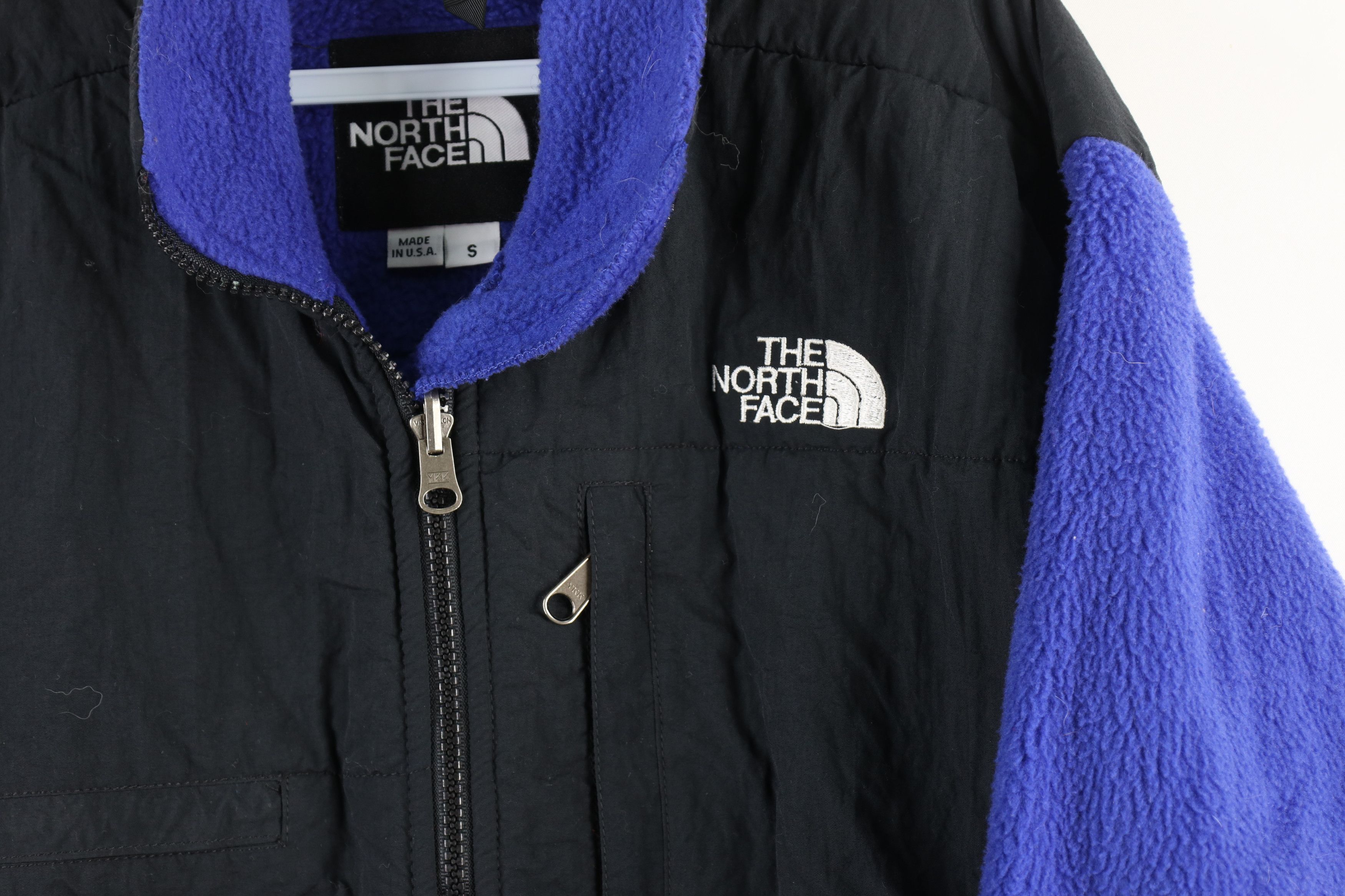 The North Face × Vintage Vintage 90s The North Face Denali Fleece Jacket Blue USA Size US S / EU 44-46 / 1 - 4 Thumbnail