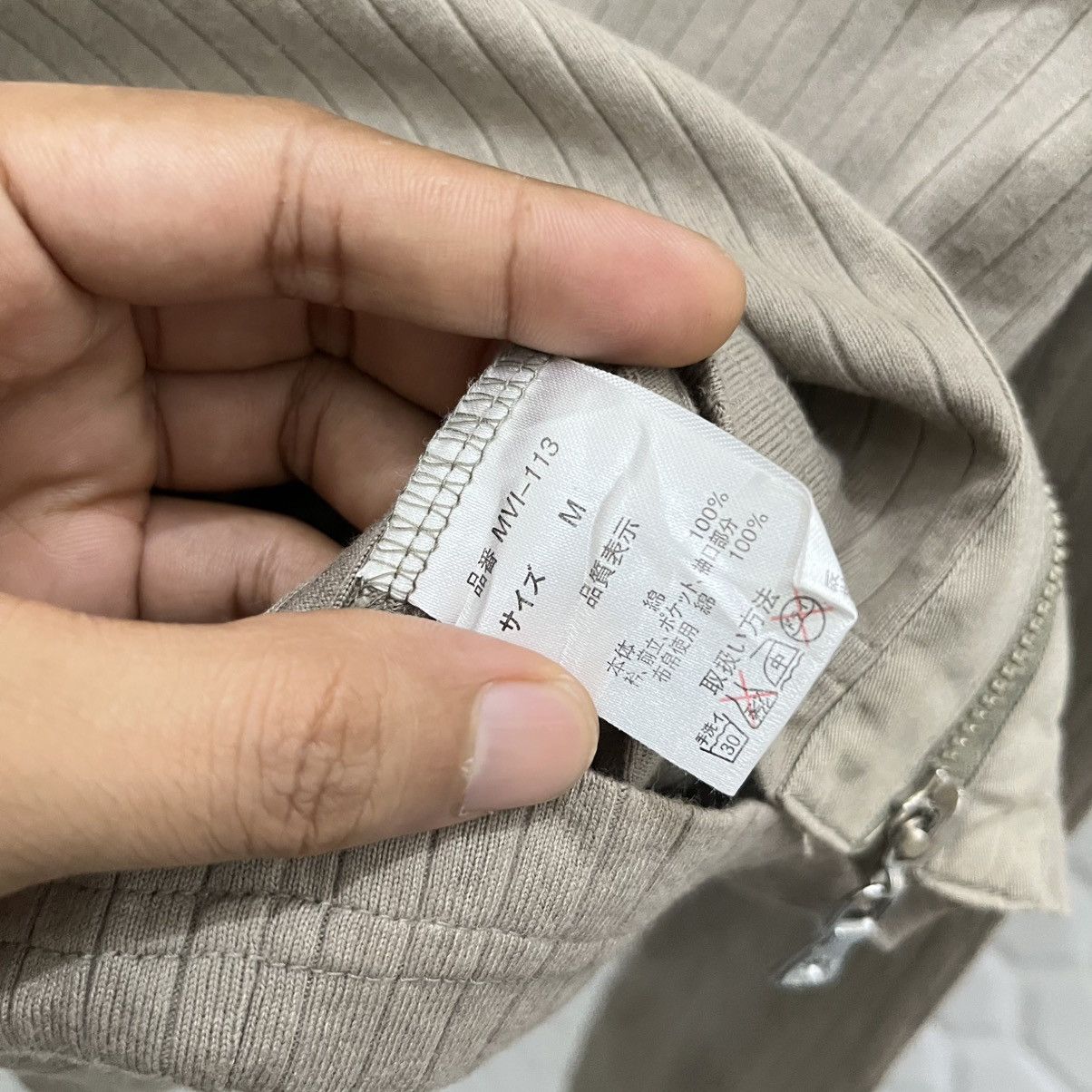 Japanese Brand Archive Semantic Design Ribbed Pocket Longsleeve Size US M / EU 48-50 / 2 - 5 Thumbnail