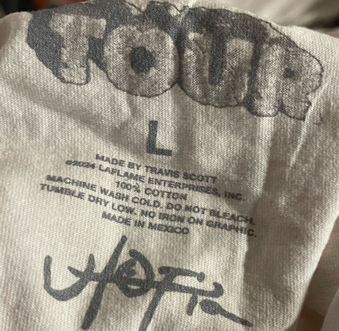 Travis Scott Cactus Jack by Travis Scott Utopia Tour Skitzo Circus Maxi Size US L / EU 52-54 / 3 - 3 Thumbnail