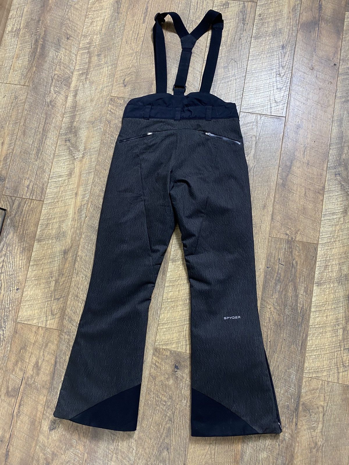 Spyder Spyder Charcoal Technical Ski Pants - Size 8 Size 30" / US 8 / IT 44 - 6 Thumbnail