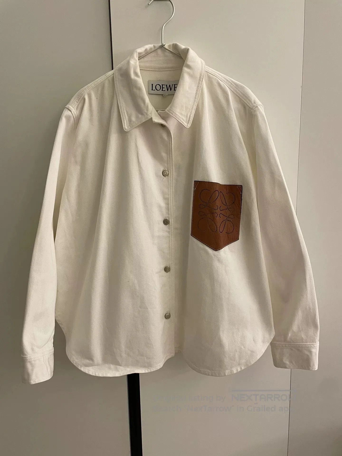 Loewe Loewe Classic Collar Cotton Loose Coat. Size S / US 4 / IT 40 - 1 Thumbnail
