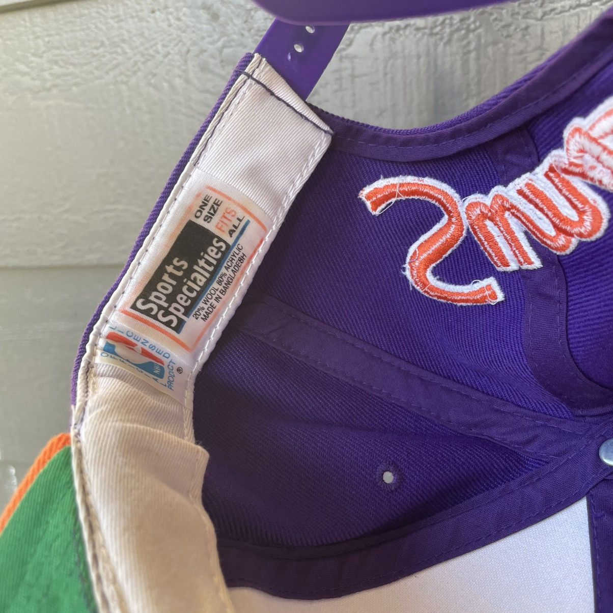 Sports Specialties Vintage Phoenix Suns Sports Specialties Backscript Snapback Size ONE SIZE - 7 Thumbnail