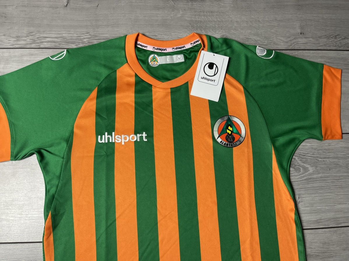 Other Alanyaspor FC 2020/21 Home Jersey Uhlsport Striped Shirt Size US L / EU 52-54 / 3 - 3 Thumbnail