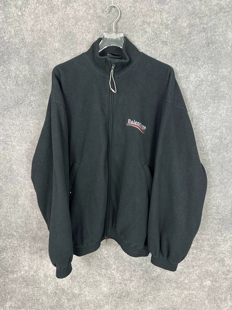 Balenciaga Balenciaga Polar fleece zipper sweater Size US M / EU 48-50 / 2 - 1 Thumbnail