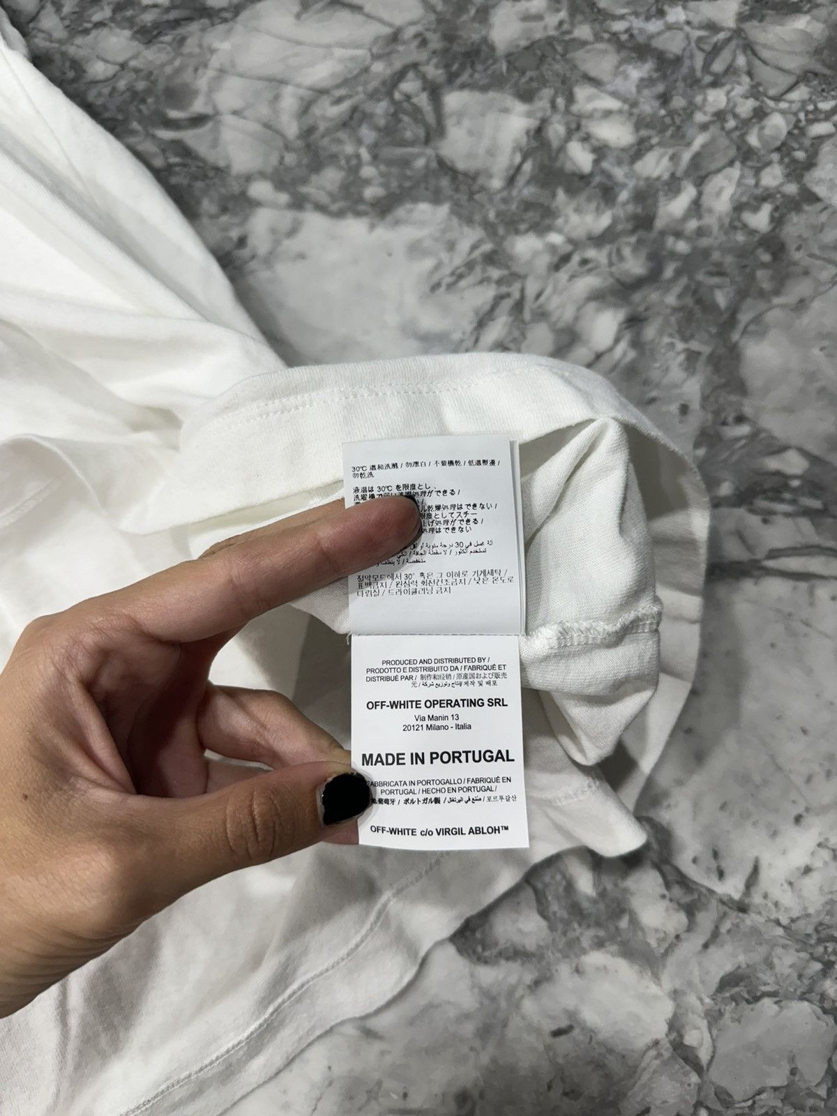 Off-White OFF WHITE Golden Ratio Print Tee Size US L / EU 52-54 / 3 - 11 Thumbnail