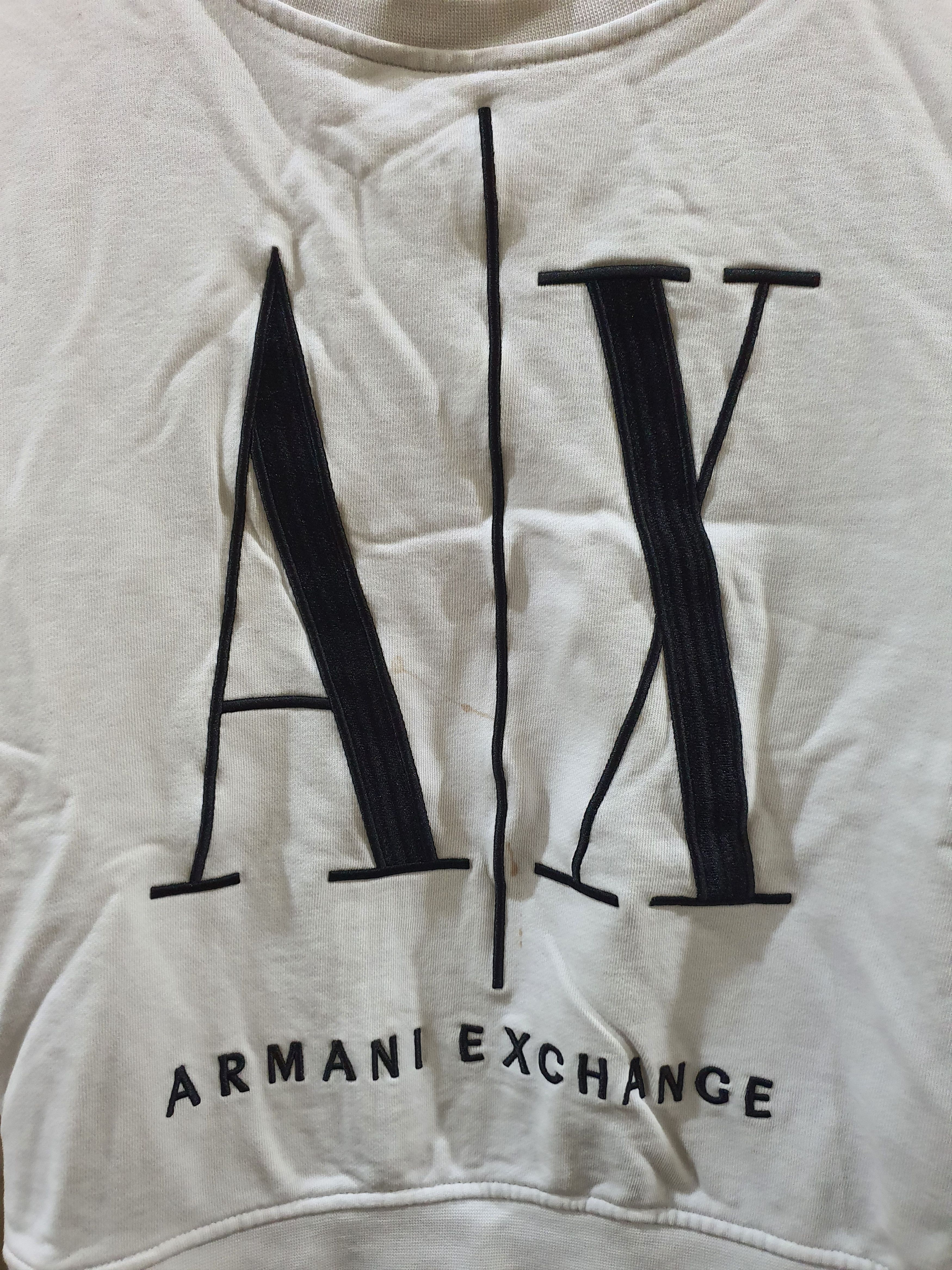 Armani Exchange Armani Exchange crewneck sweater prominent "A|X" logo Size XS / US 0-2 / IT 36-38 - 3 Thumbnail