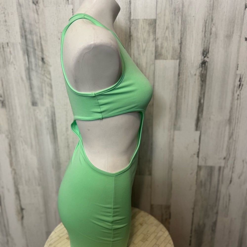 Shein Mint Green One-Side Cutout Bodycon Mini Dress – Size XS Size XS / US 0-2 / IT 36-38 - 2 Thumbnail