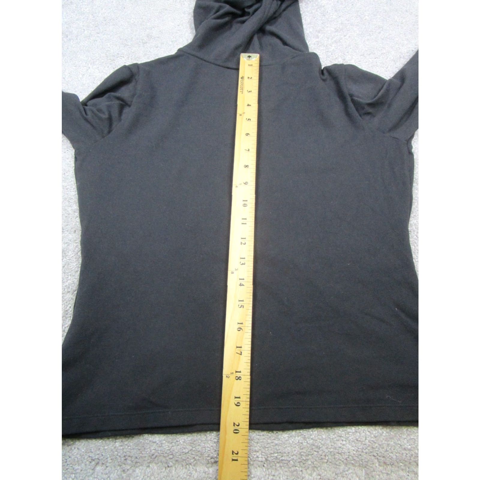 Nike Nike Hoodie Womens M Black Henley Pullover Size M / US 6-8 / IT 42-44 - 7 Thumbnail