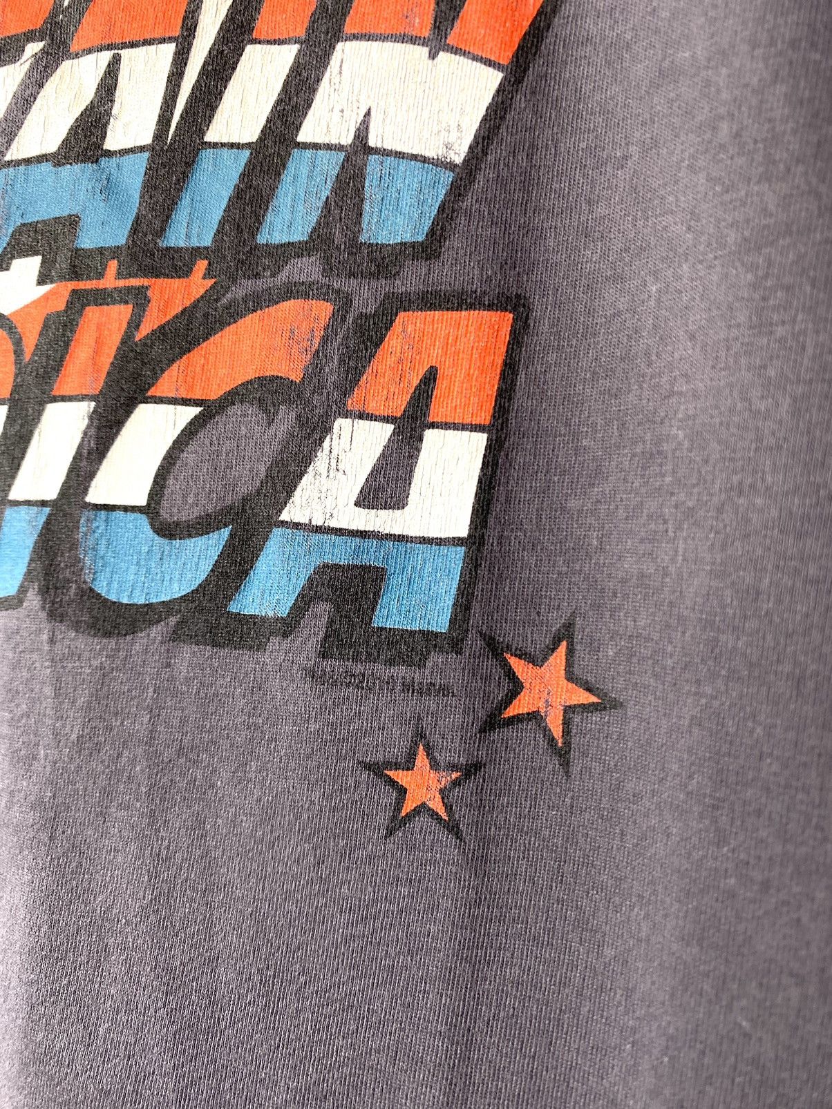 Marvel Comics 00s Vintage Captain America T Shirt by Marvel Movie Promo Size US L / EU 52-54 / 3 - 4 Thumbnail