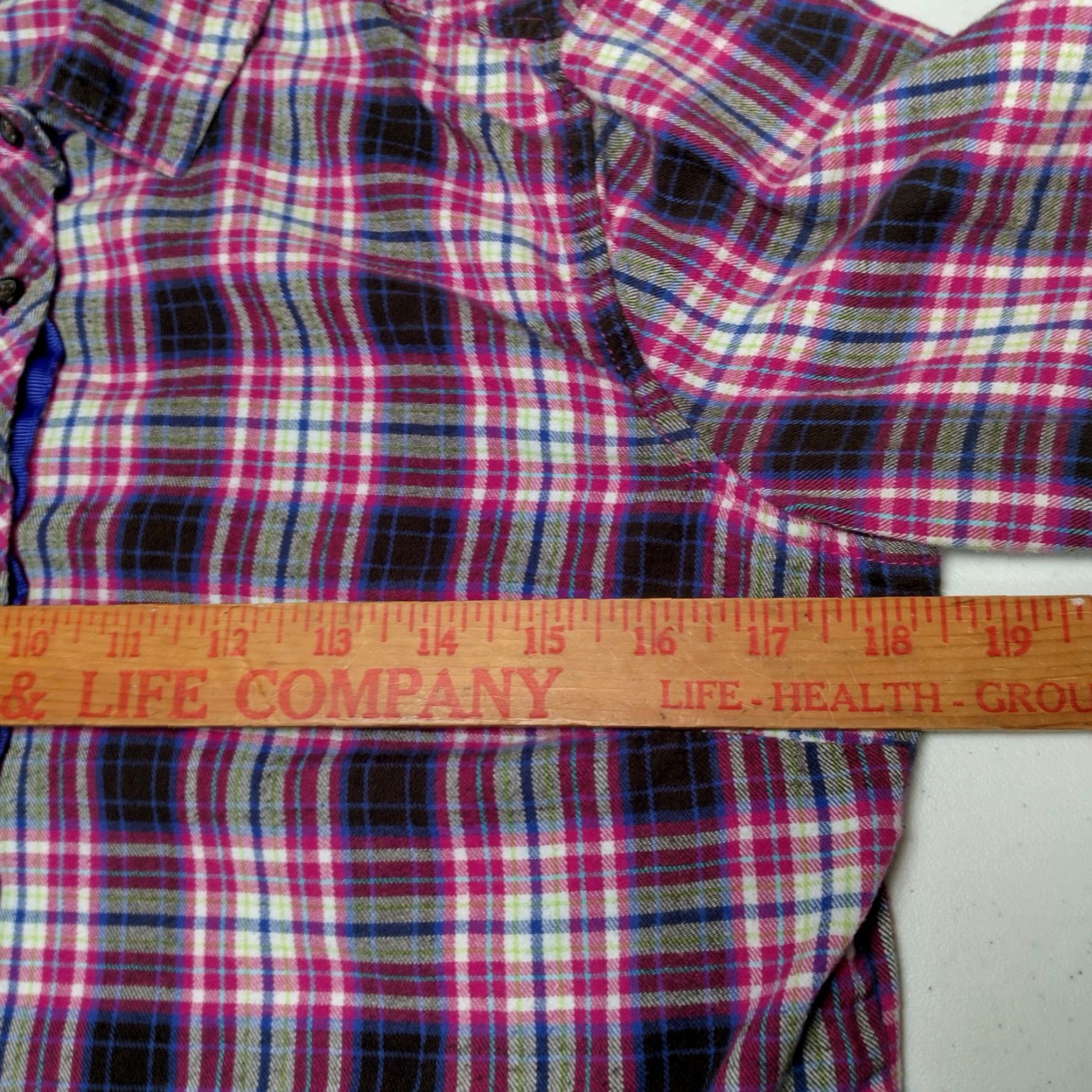 Eddie Bauer Eddie Bauer Shirt Women M Pink Plaid Flannel Cotton Button-Up Outdoorsy Casual Workwear Womens Size M / US 6-8 / IT 42-44 - 4 Thumbnail