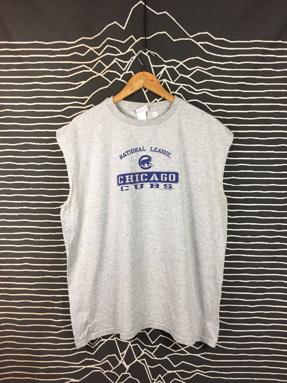 CSA Vtg 2005 Chicago Cubs National League Sleeveless Tee Size US XL / EU 56 / 4 - 2 Thumbnail