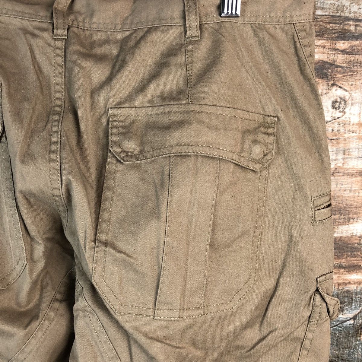 Japanese Brand TK Brown utility tactical Cargo Multipocket Pants #A2417 Size US 32 / EU 48 - 17 Thumbnail