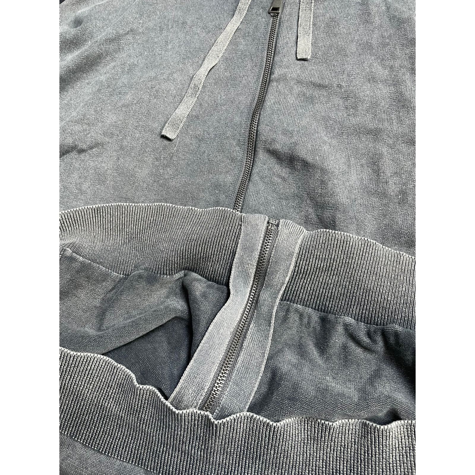 Zara Zara Washed Grey Mens Zip Up Hoodie Size US M / EU 48-50 / 2 - 4 Thumbnail