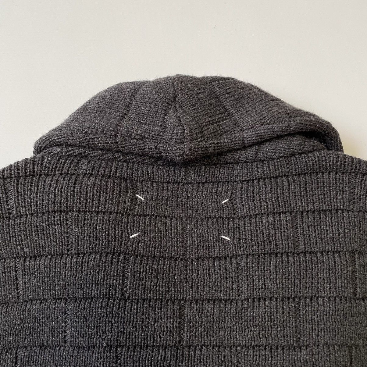 Maison Margiela A/W 08 ‘Shawl Collar’ Grey Wool Cardigan Size US XL / EU 56 / 4 - 14 Thumbnail