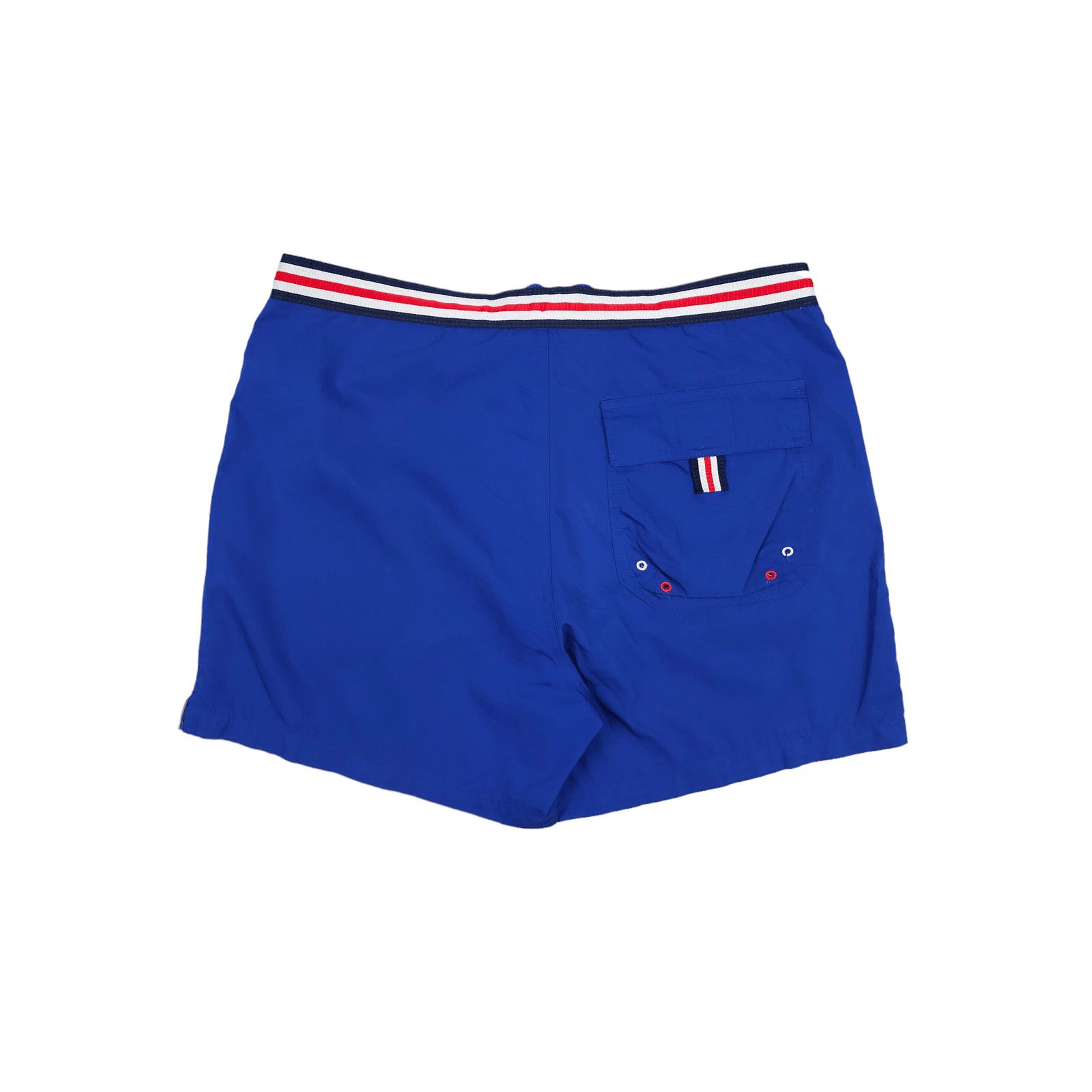 Fred Perry × Vintage 💎 Size S Shorts Logo Blue Trunks Swimwear Y2K 00s Nike Size US 30 / EU 46 - 2 Thumbnail