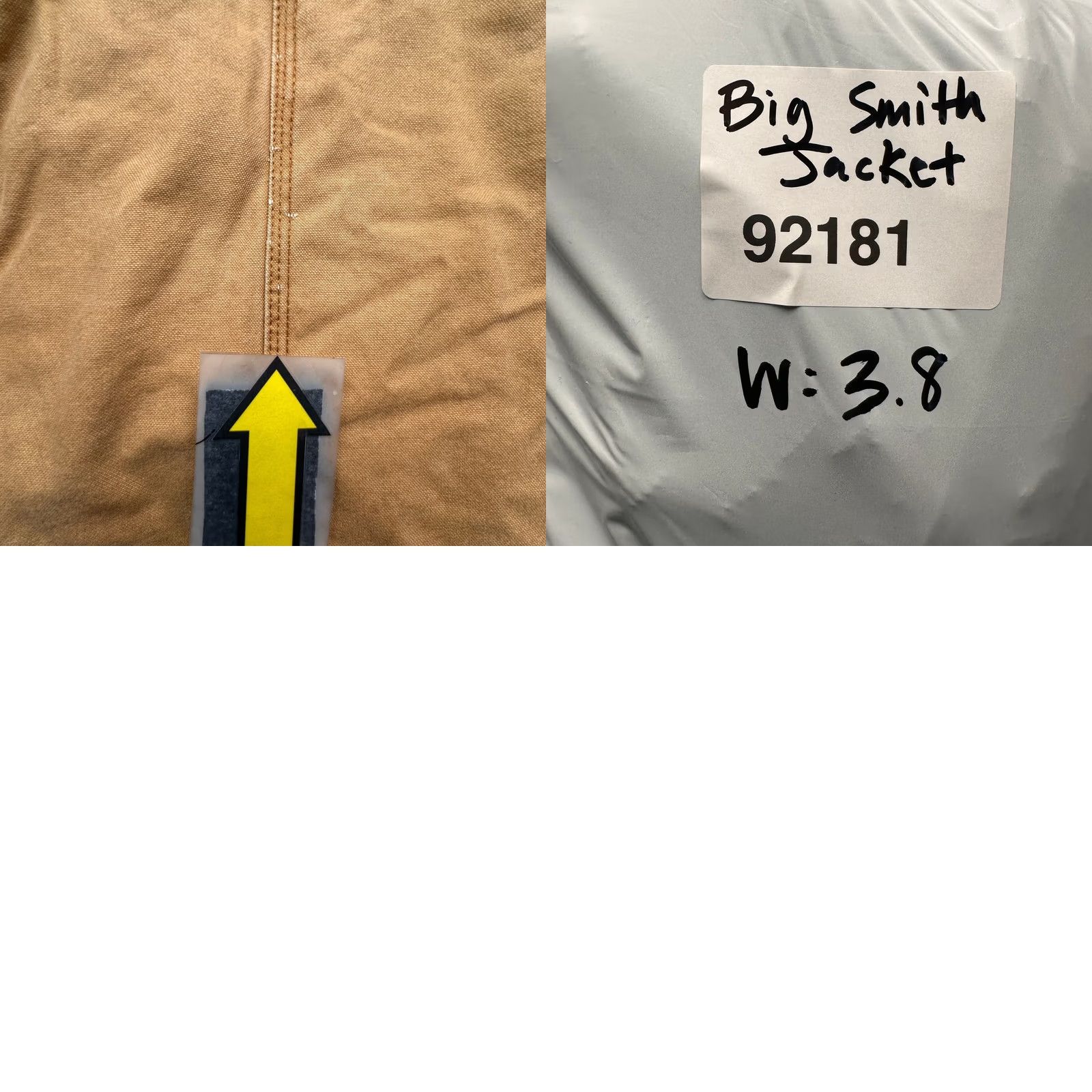 Vintage VINTAGE Big Smith Duck Canvas Lined Hooded Work Jacket Mens 2XL Chore Coat Brown Size US XXL / EU 58 / 5 - 9 Thumbnail