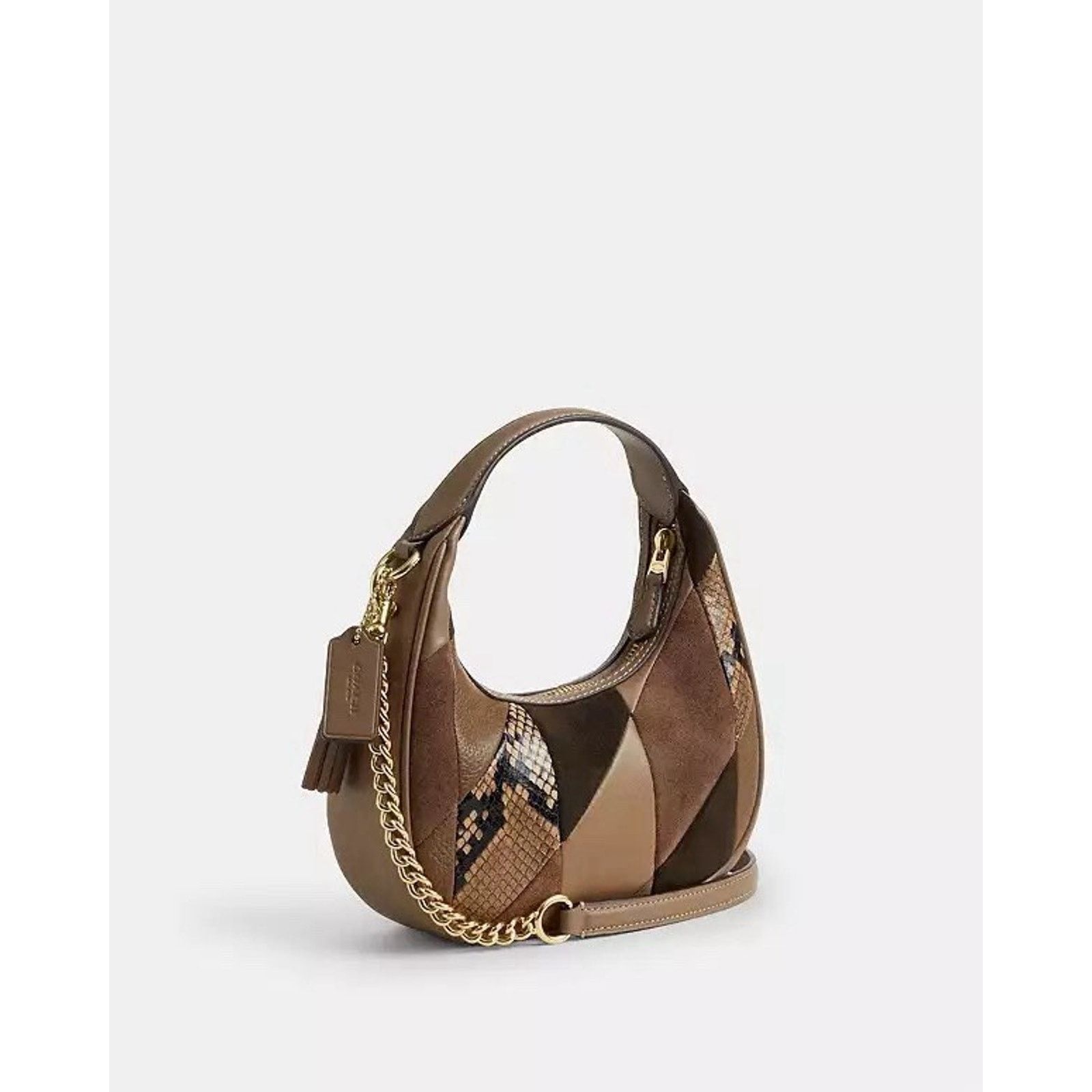 Coach NWT Coach Carmen Mini Crossbody Bag Patchwork CCE64 Size ONE SIZE - 9 Thumbnail