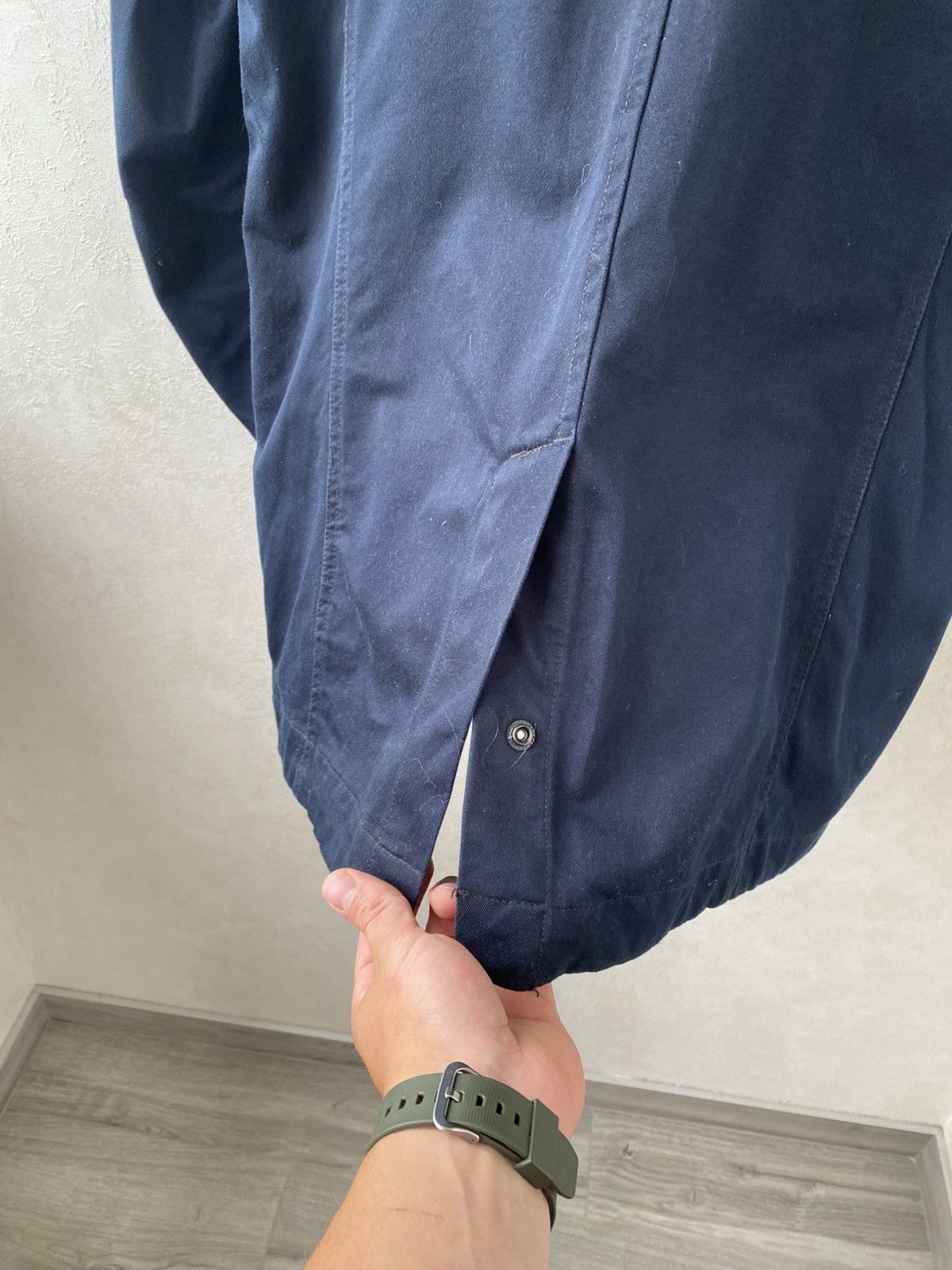 G-Star G-Star Raw Garber Navy Military Cotton Trench Coat Jacket Size US M / EU 48-50 / 2 - 21 Thumbnail
