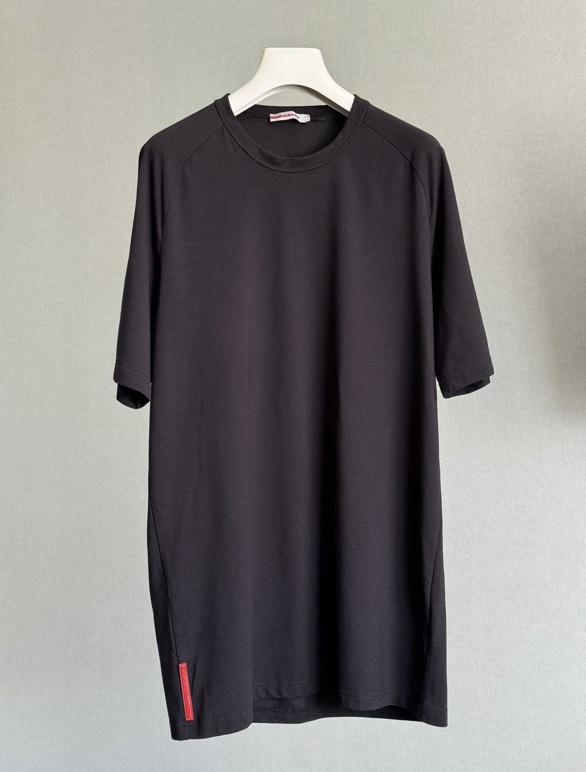 Luxury × Prada × Vintage Prada Black Ombre Robot T-Shirt