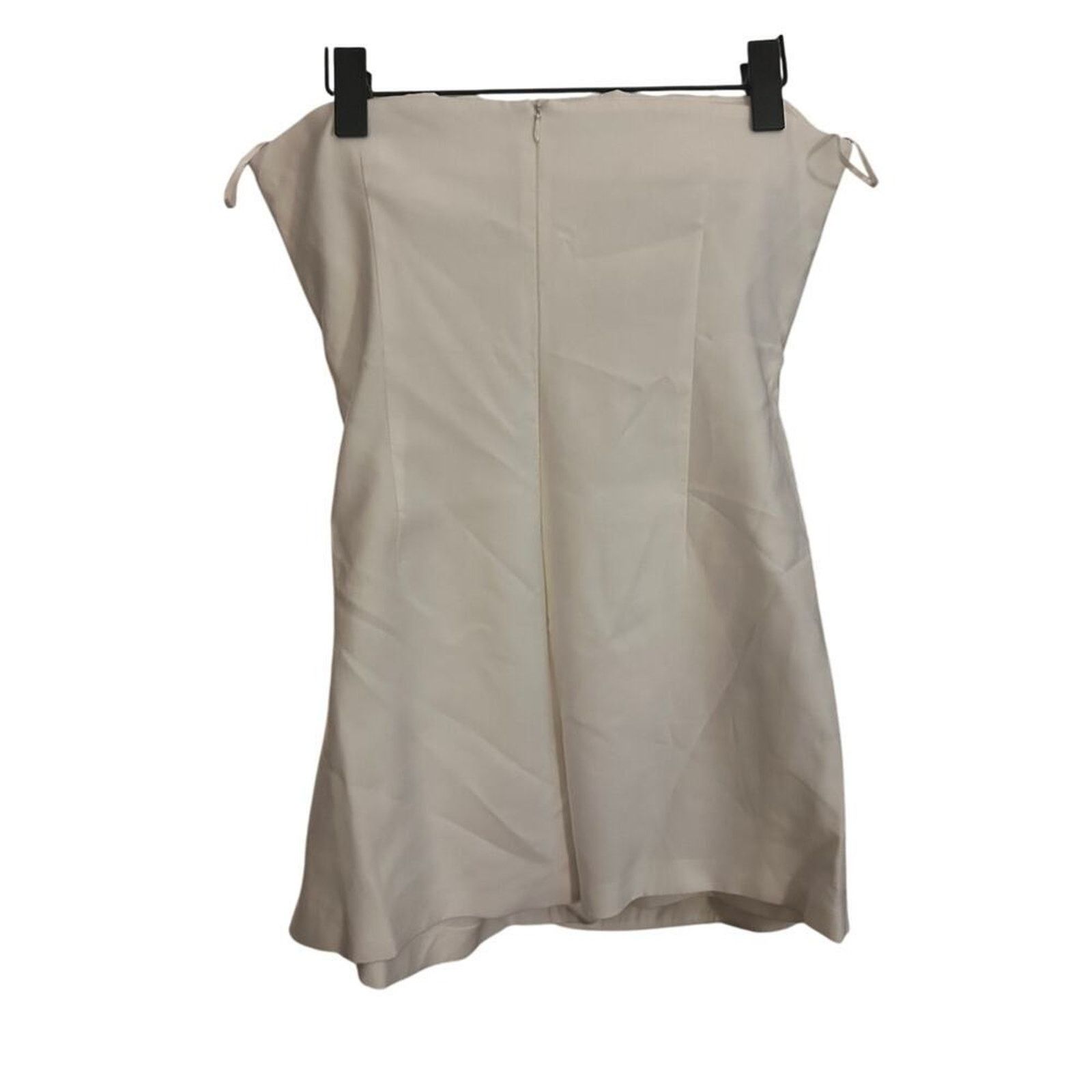 Zara Nwt- Zara Women's Knit Ruched Strapless Mini ROMPER -L Size 34" / US 12 / IT 48 - 3 Thumbnail
