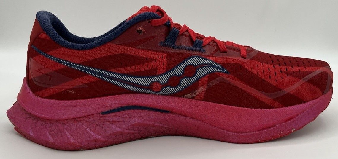Saucony Saucony Endorphin Speed 4 London Size 11.5 Red Running Shoes Size US 11.5 / EU 44-45 - 6 Thumbnail