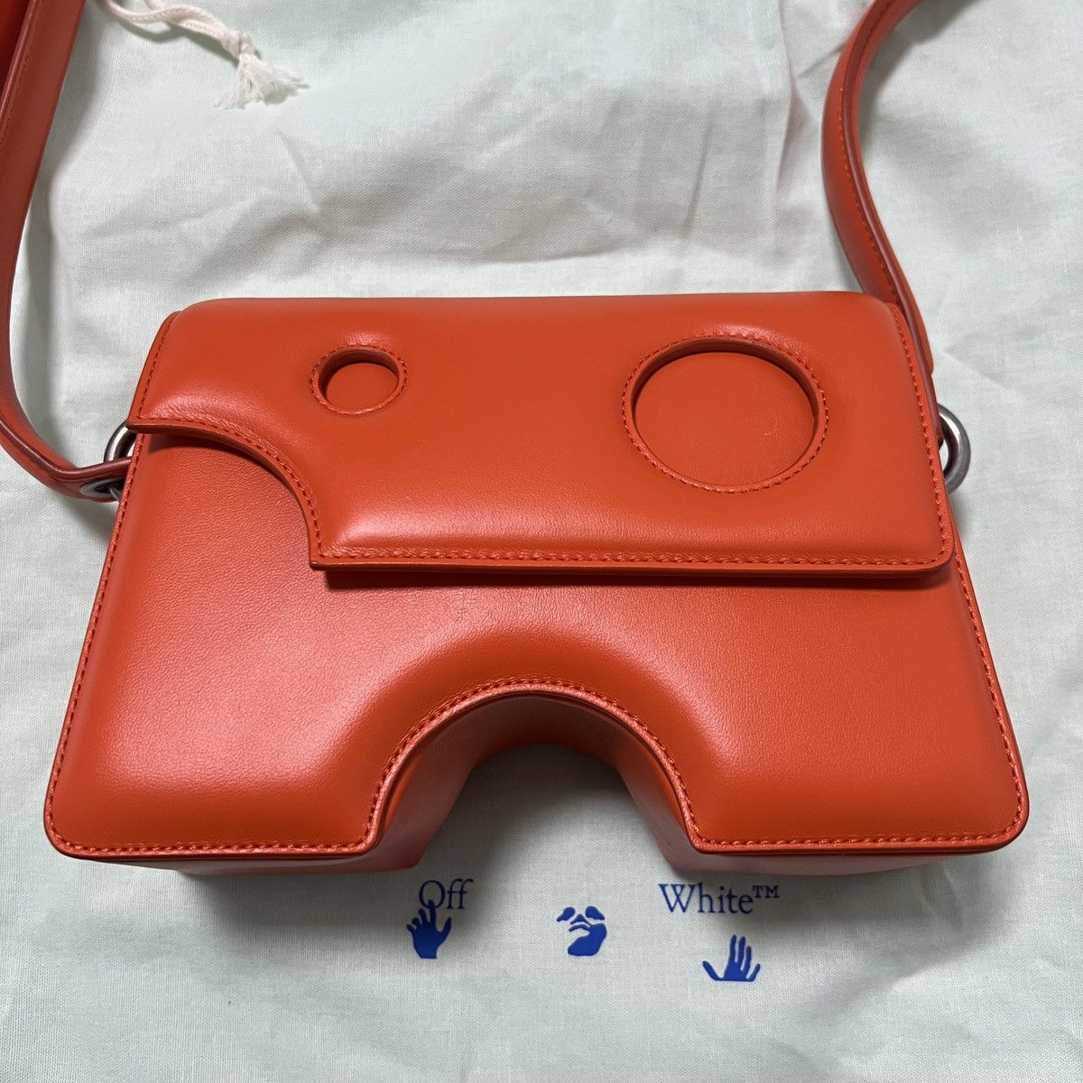 Off-White OFF-WHITE BURROW SHOULDER 22 CROSS BODY BAG Size ONE SIZE - 3 Thumbnail