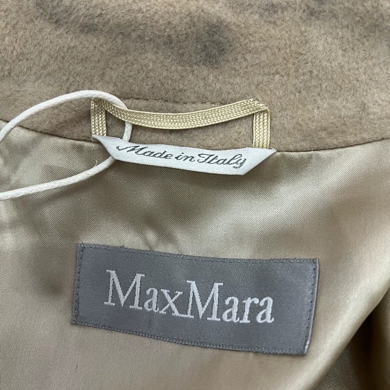 Max Mara Max Mara Solid wool rabbit fur coat. Size M / US 6-8 / IT 42-44 - 2 Thumbnail