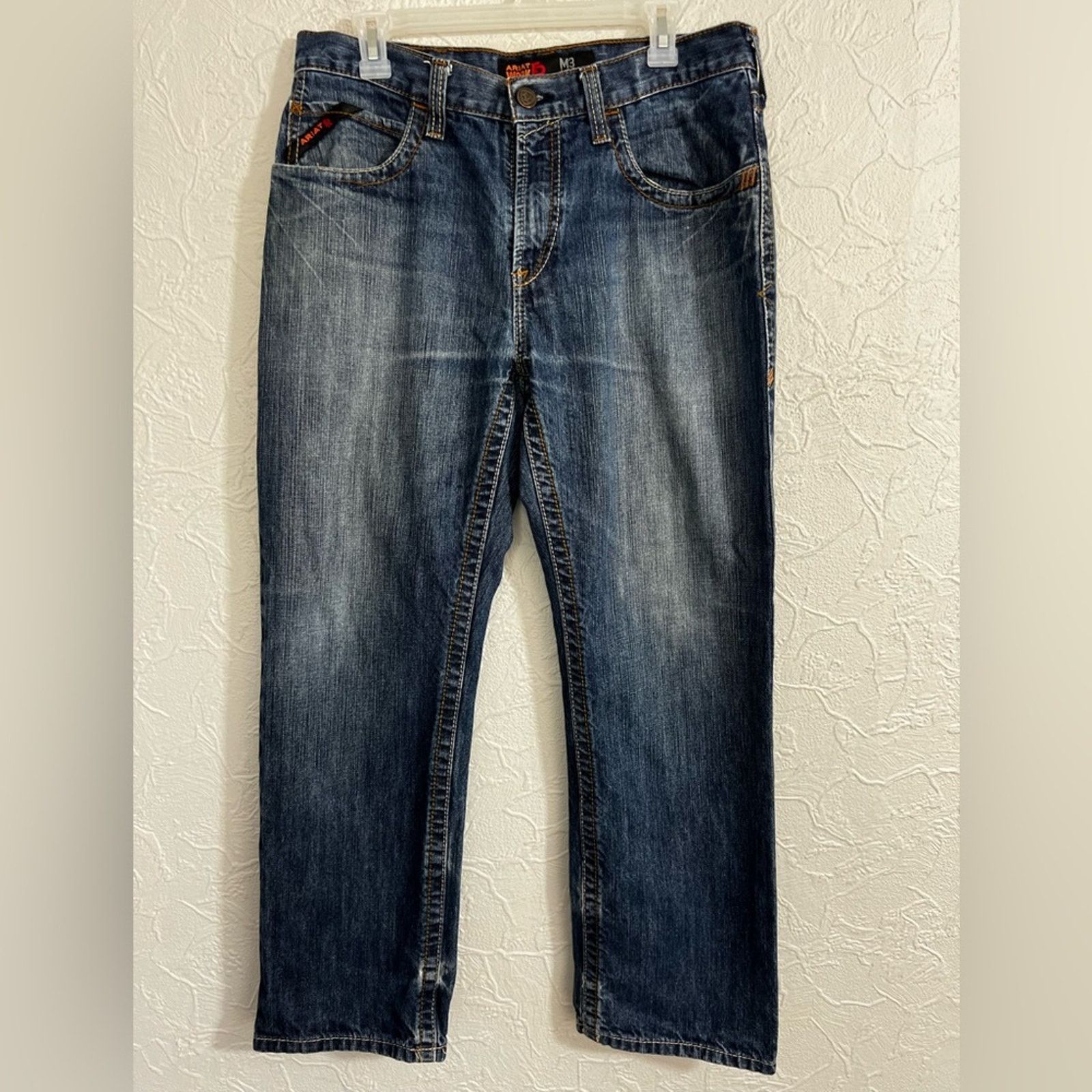 Ariat Ariat FR M3 Loose Stackable Straight Leg Jean Men’s 32X30 Size US 32 / EU 48 - 1 Thumbnail